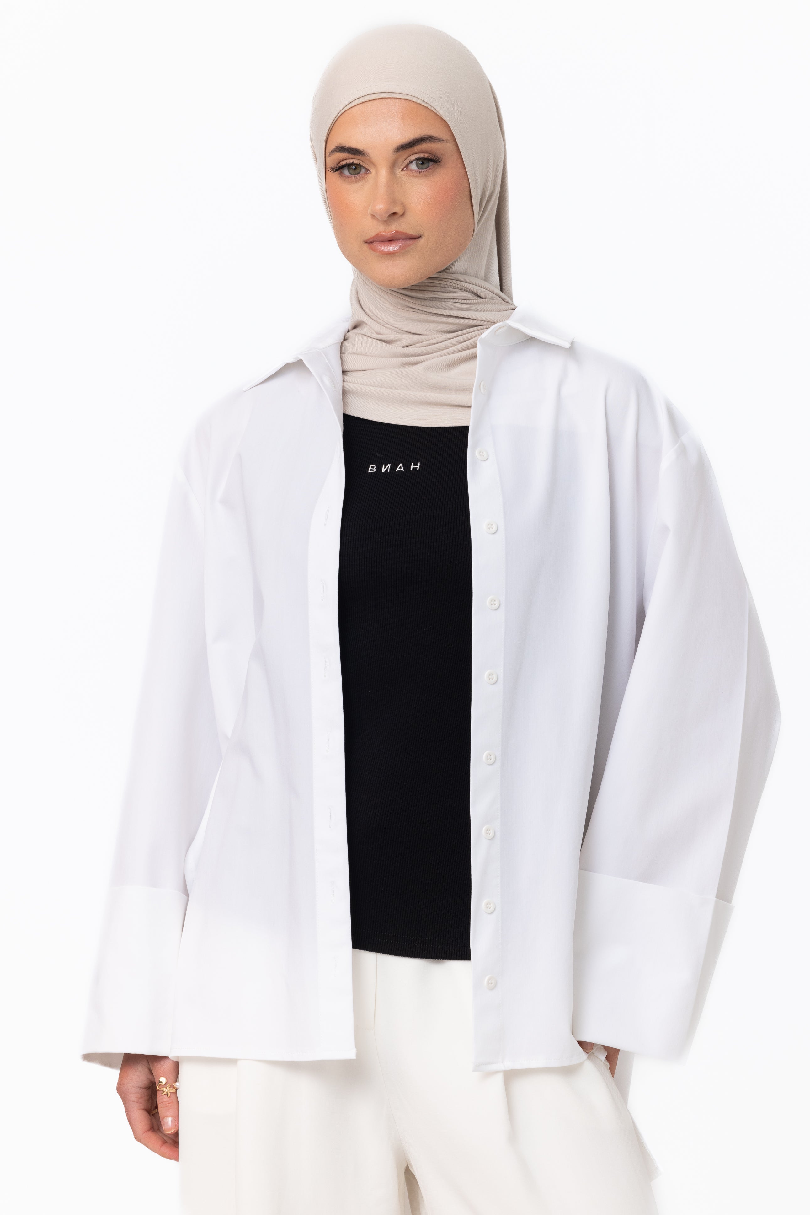 Core Ribbed Tank - Black