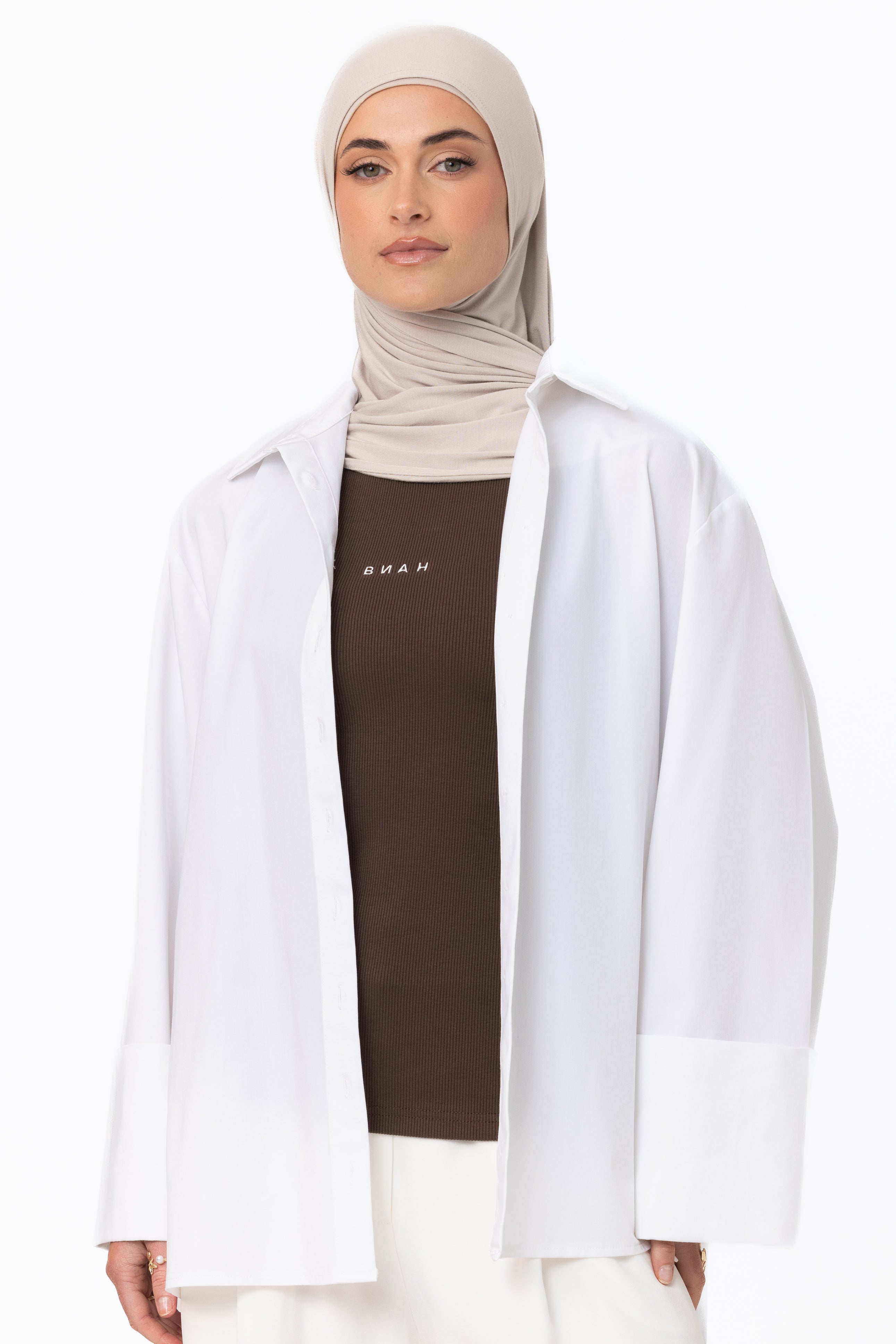 Core Ribbed Tank - Espresso