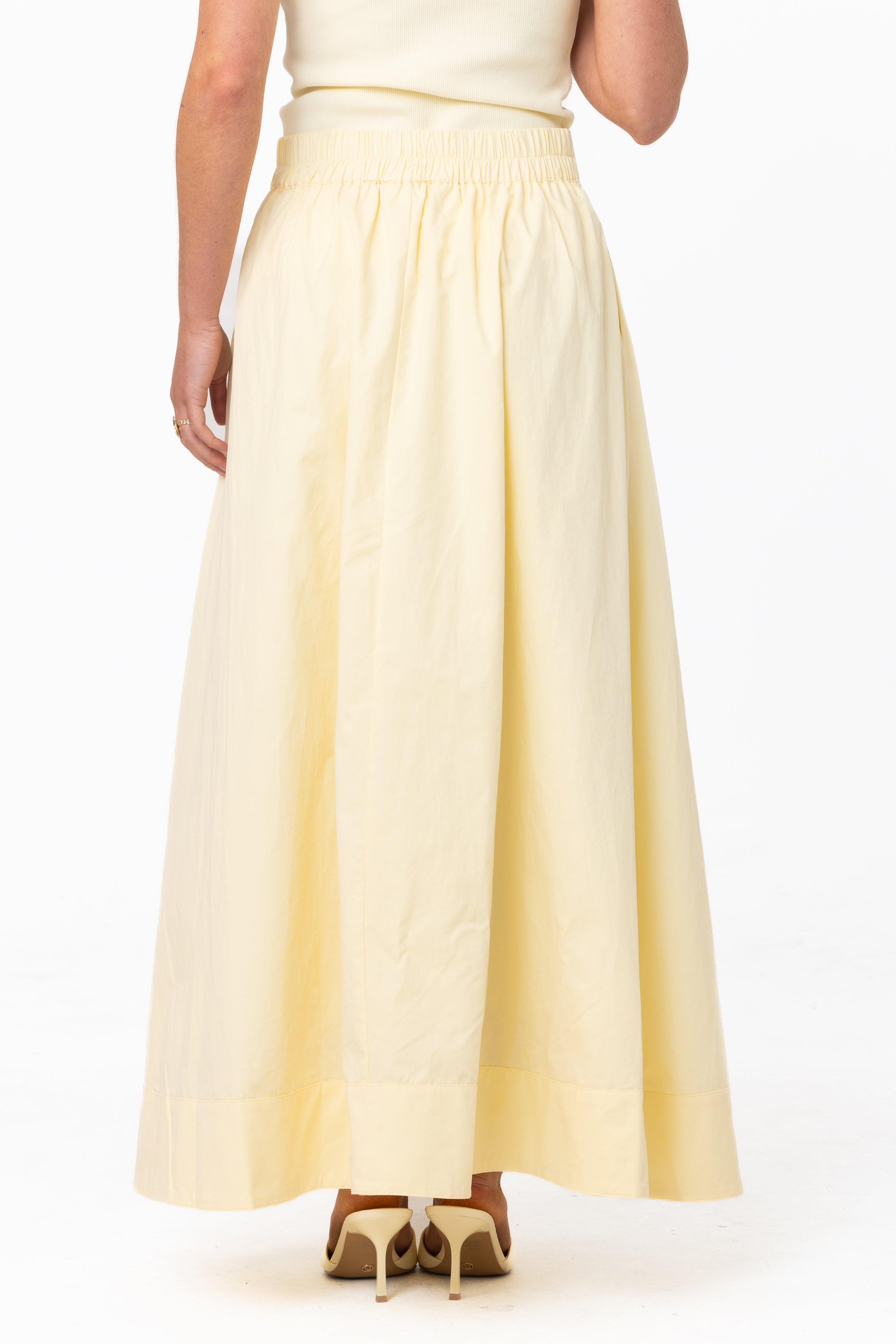 Sydney A Line Skirt - Butter Yellow