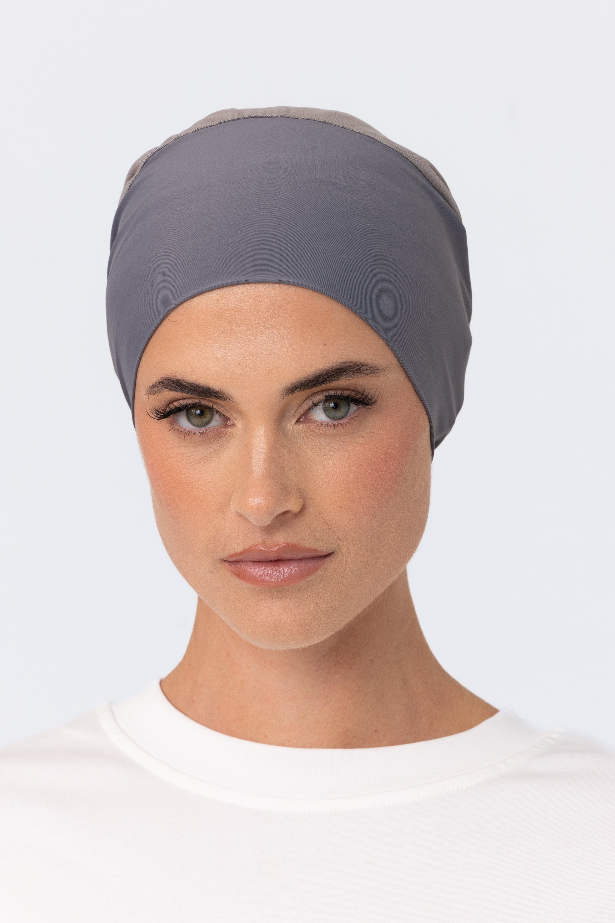 Active Instant Wrap Hijab - Steel Blue