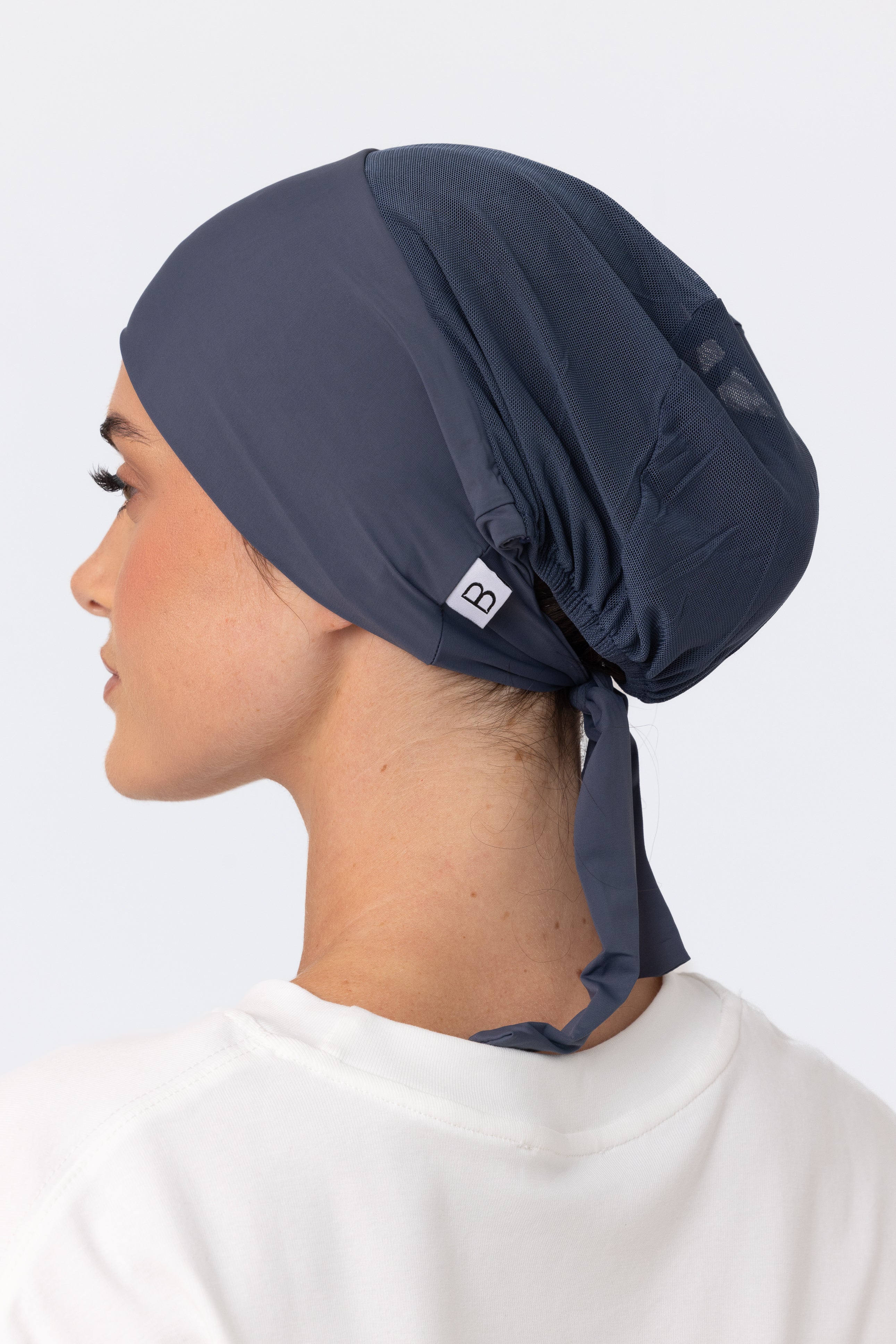 Active Instant Wrap Hijab - Charcoal