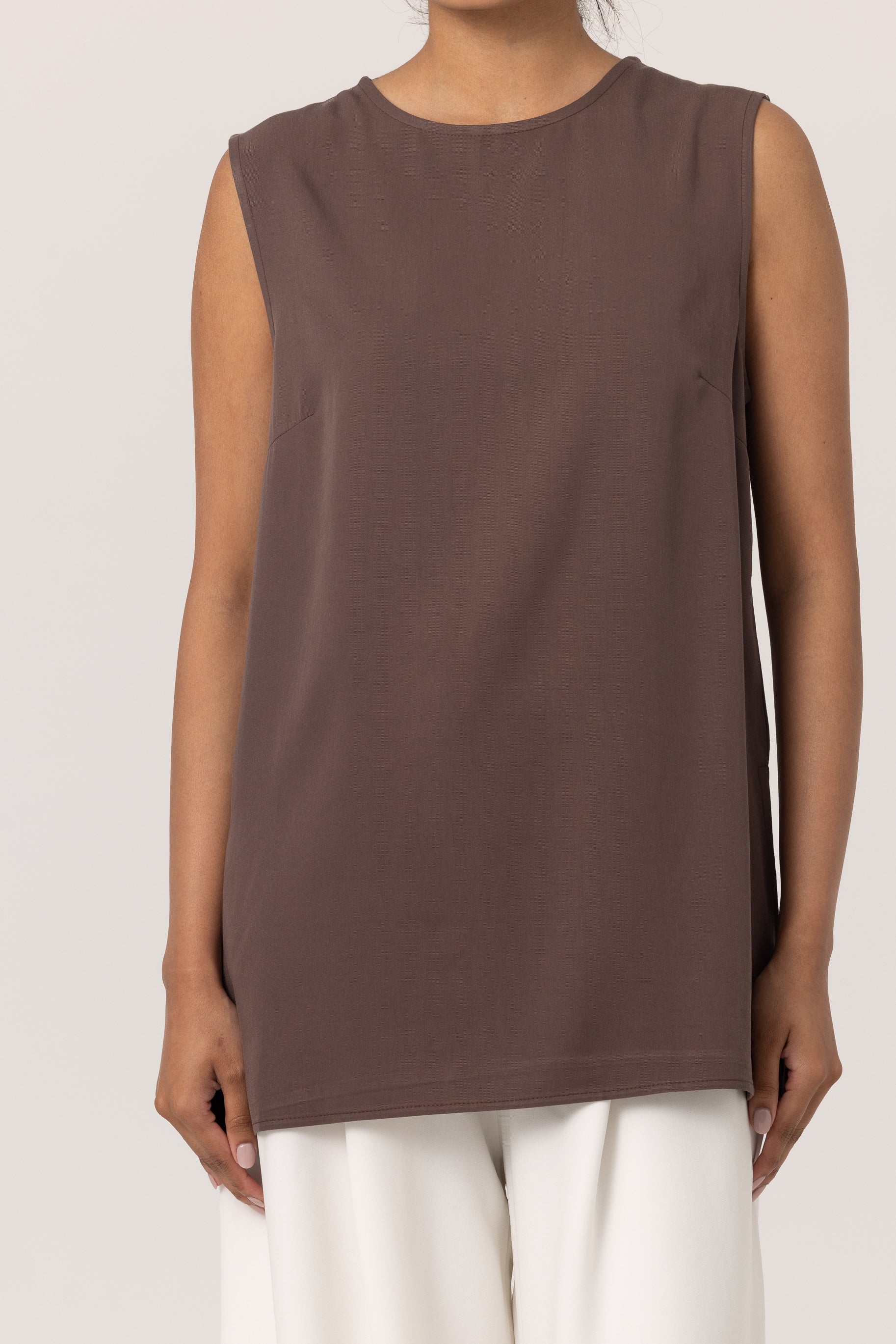 Tencel Tank Top - Cedar
