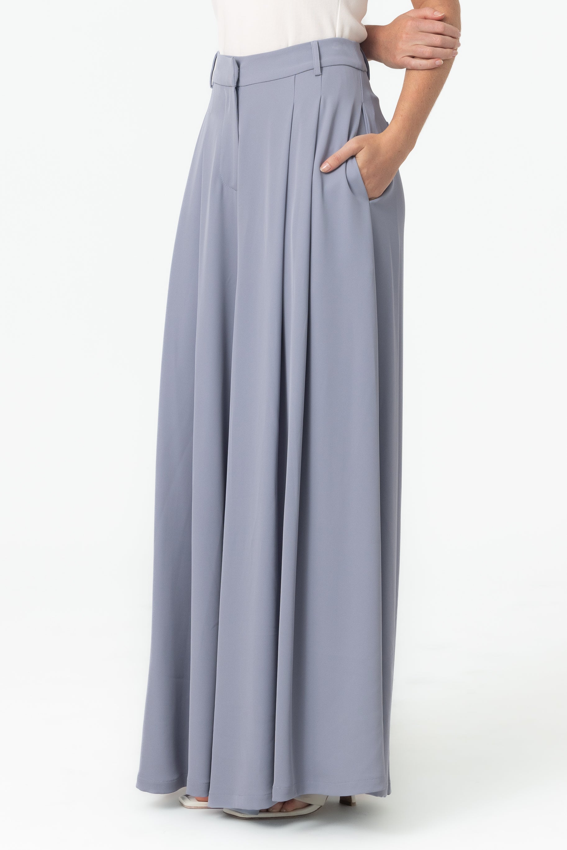 Lara Palazzo Pants - Blue