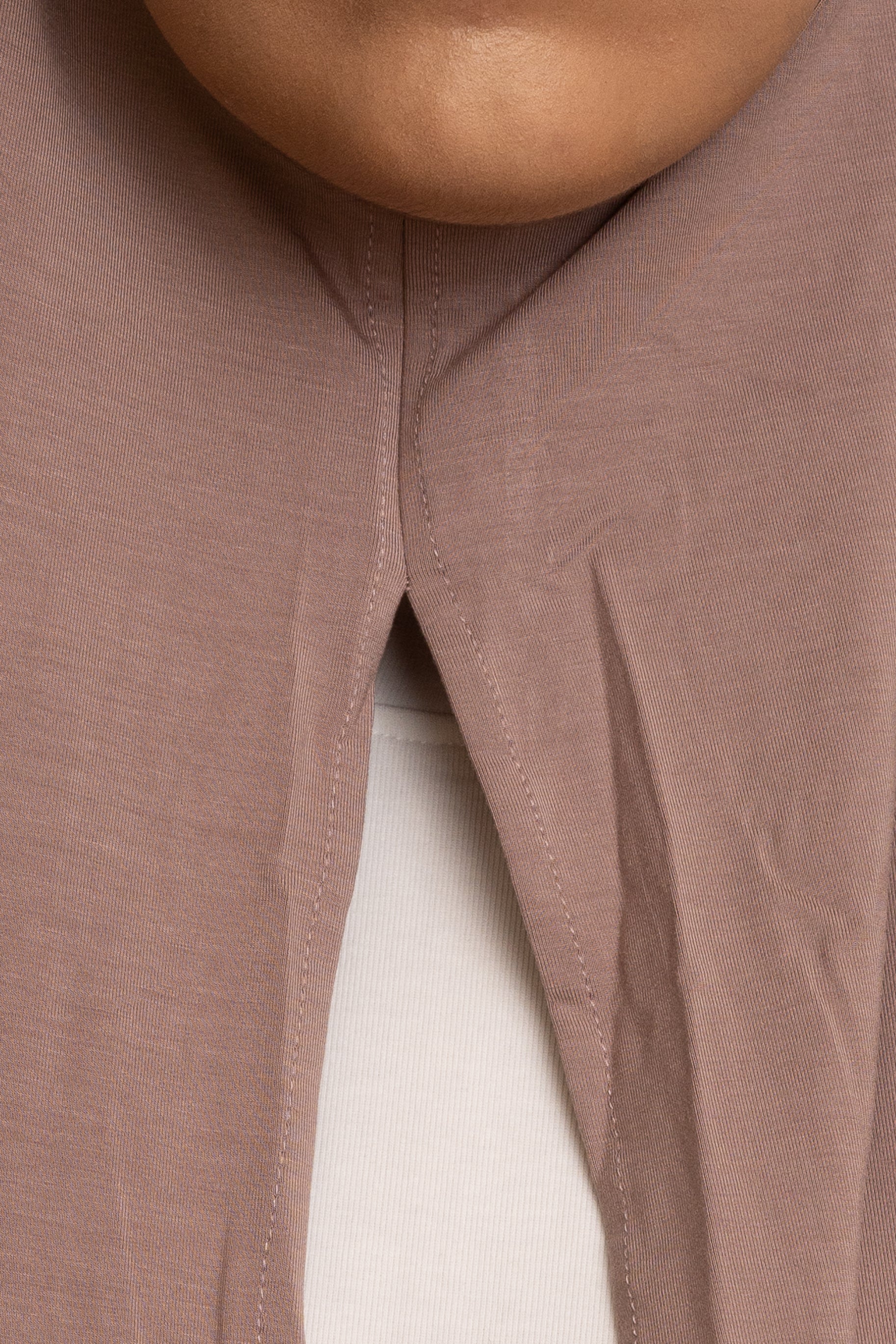 Instant Jersey Wrap - Dusty Mauve