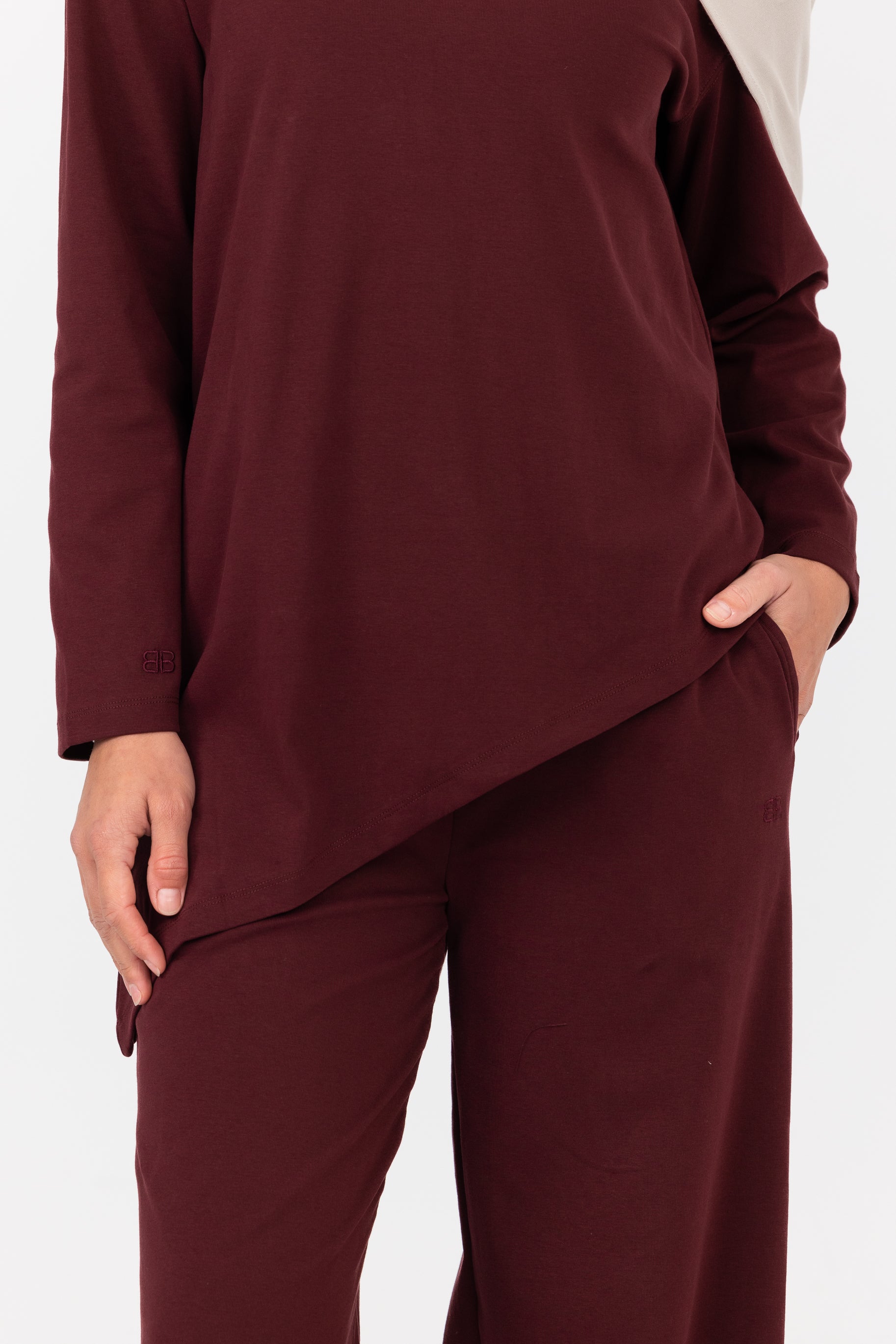 Everyday Asymmetric Top - Mulberry
