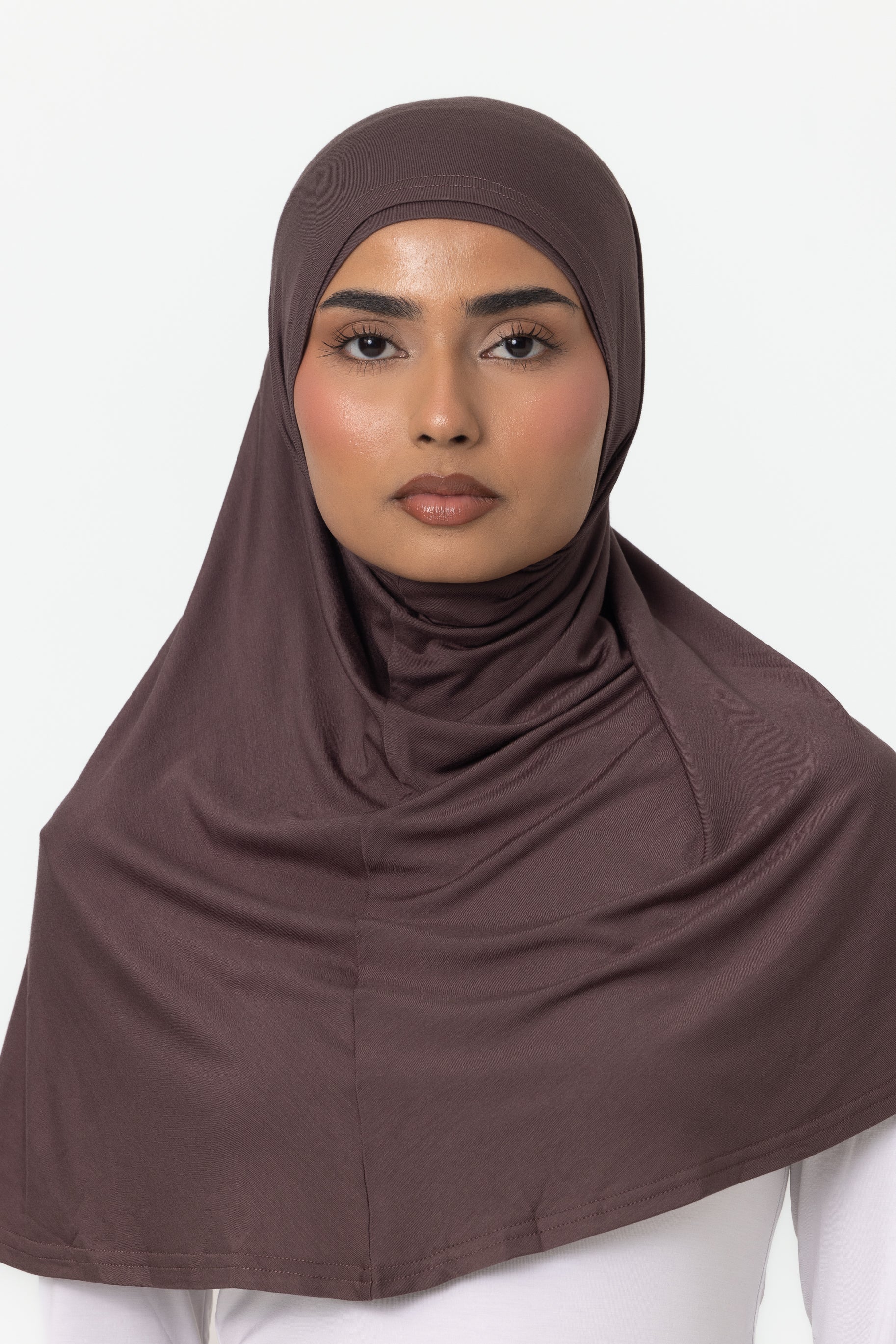 Womens 2pc Jersey Hijab - Iris