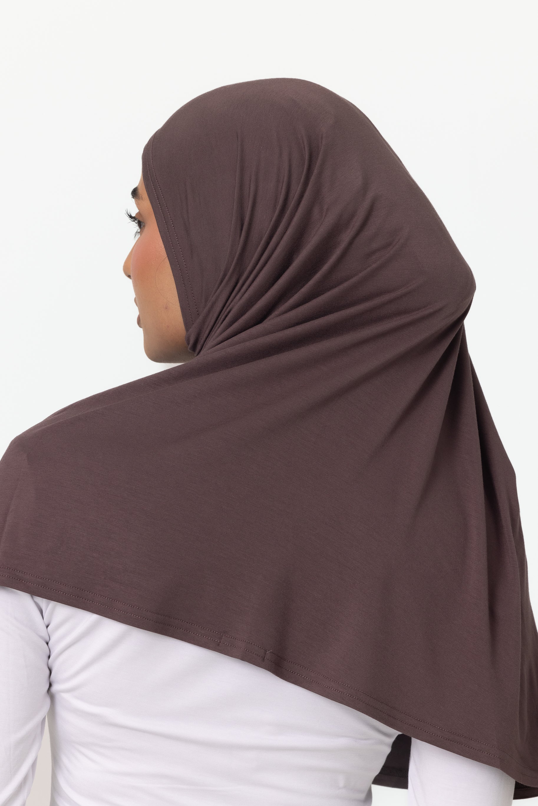 Womens 2pc Jersey Hijab - Iris