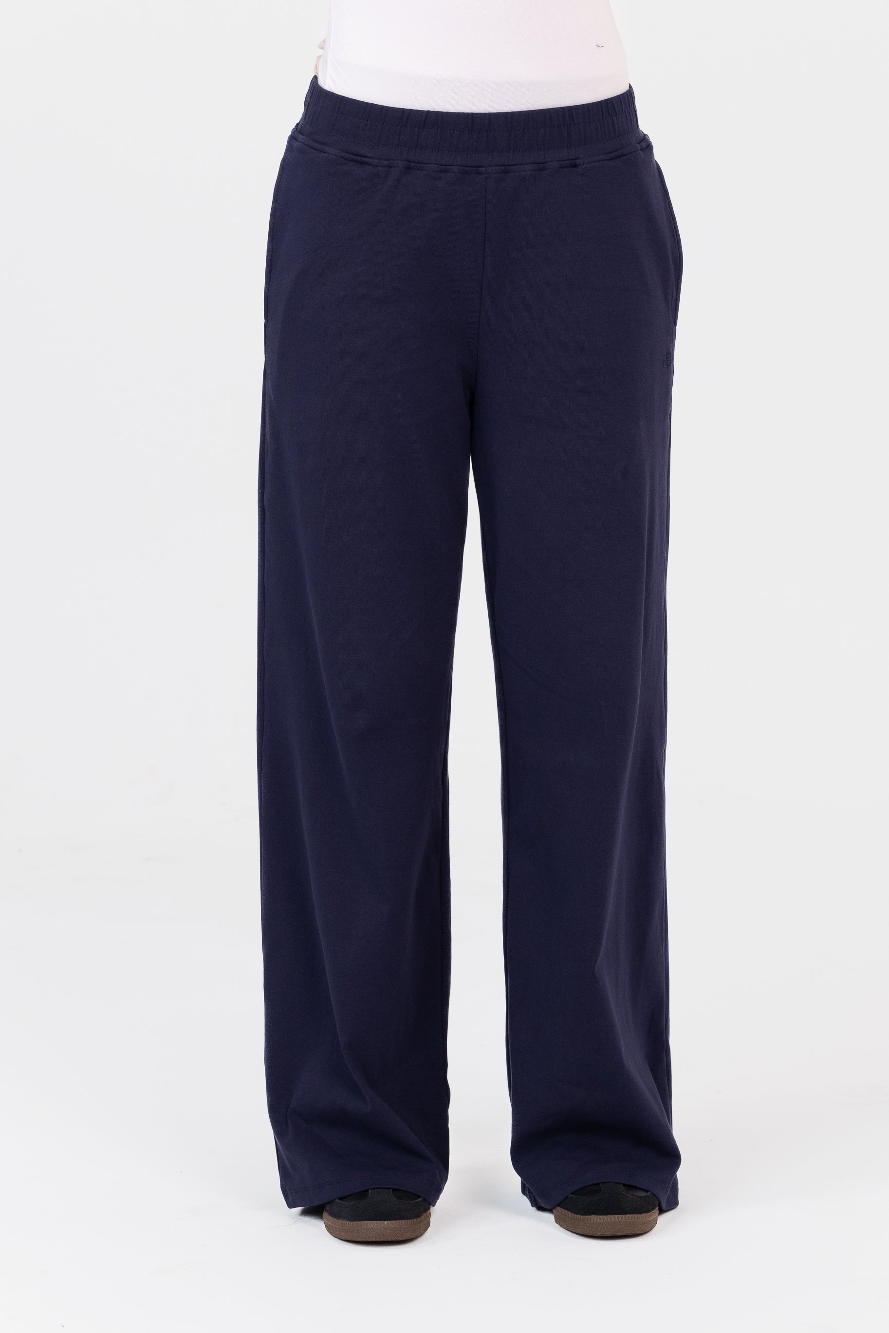 Everyday Wide Leg Pants - Navy