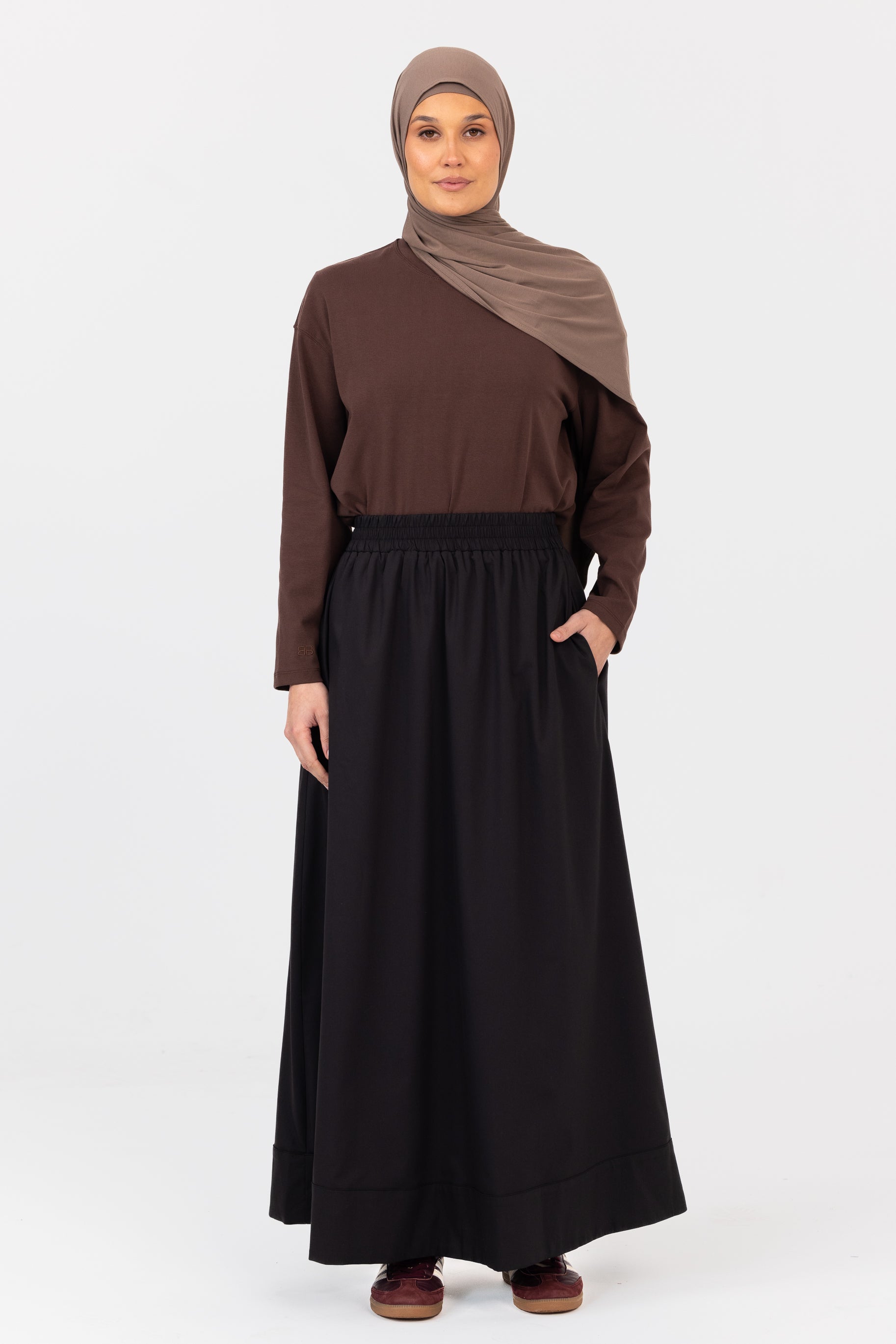 Everyday A-Line Skirt - Black