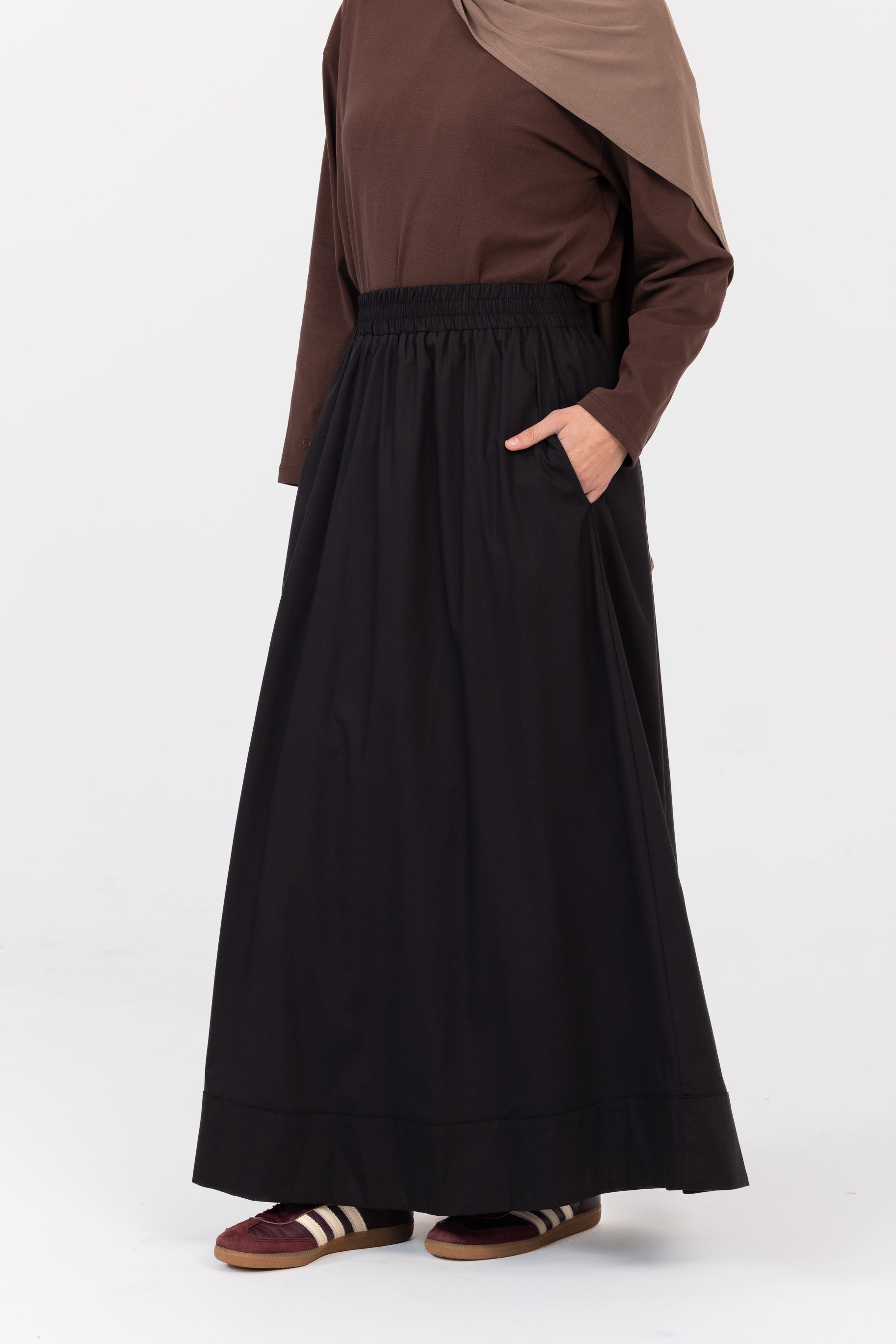 Everyday A-Line Skirt - Black