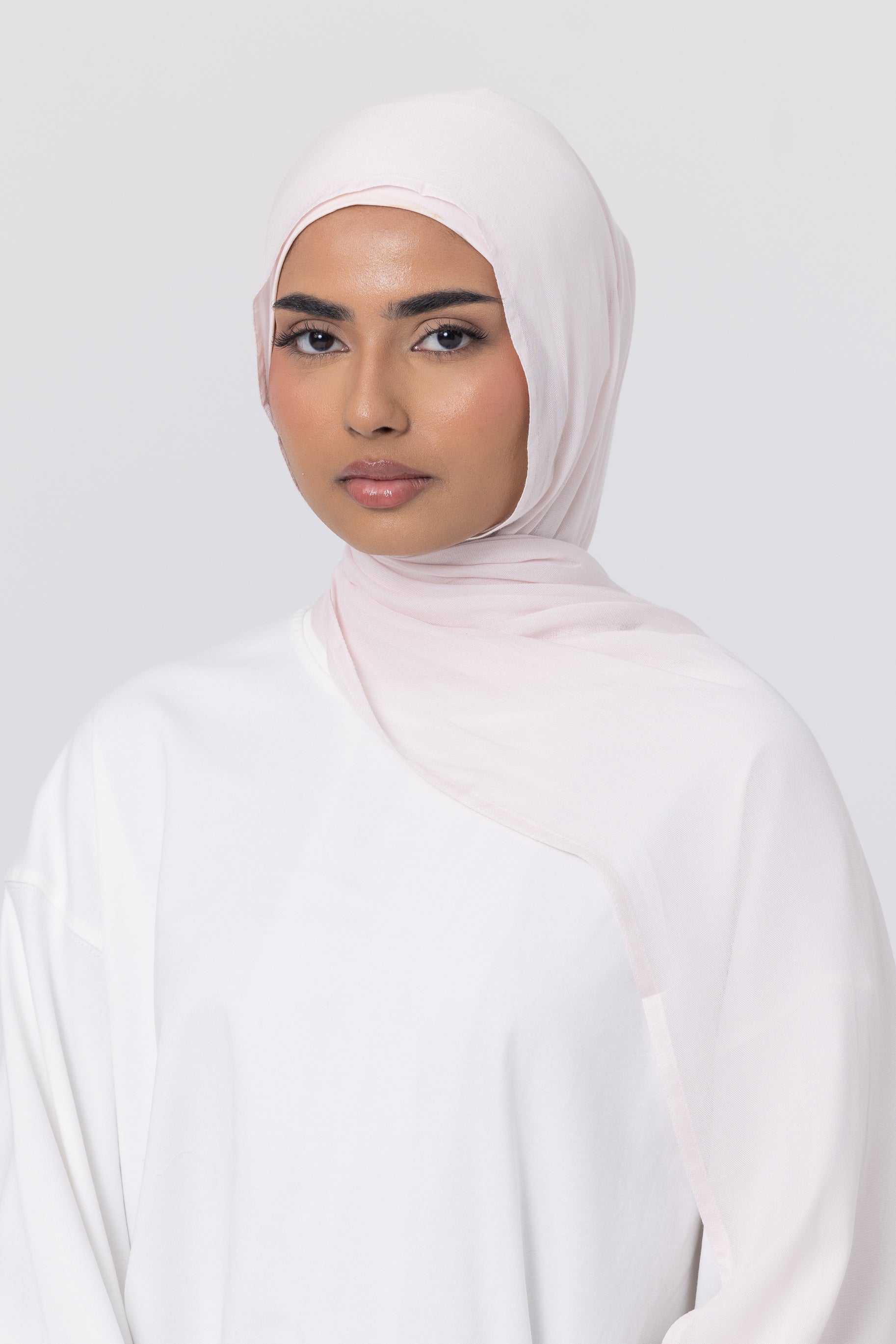 Double Stitched Modal Hijab Set - Ballerina