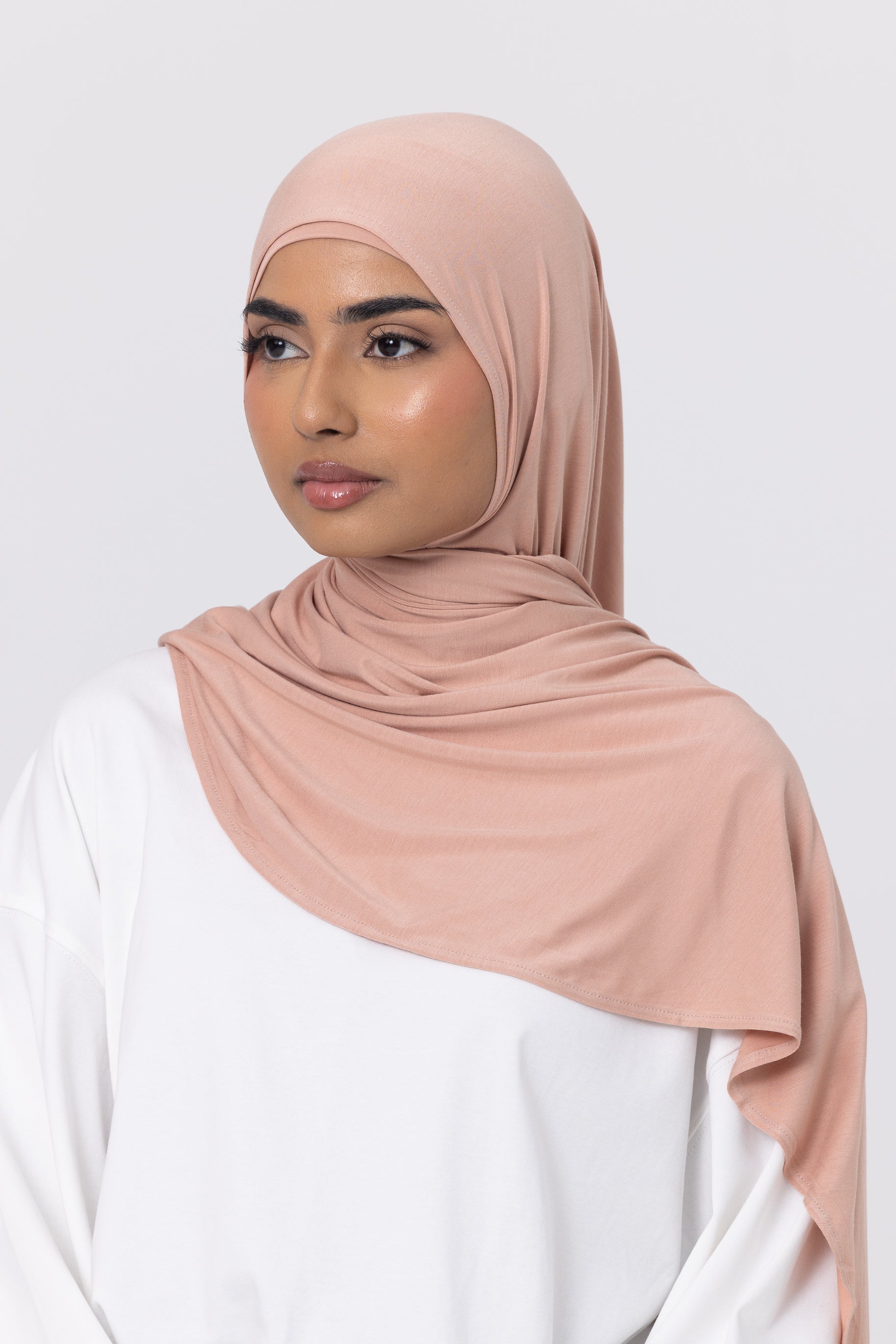 Bamboo Jersey Hijab Set - Nectar