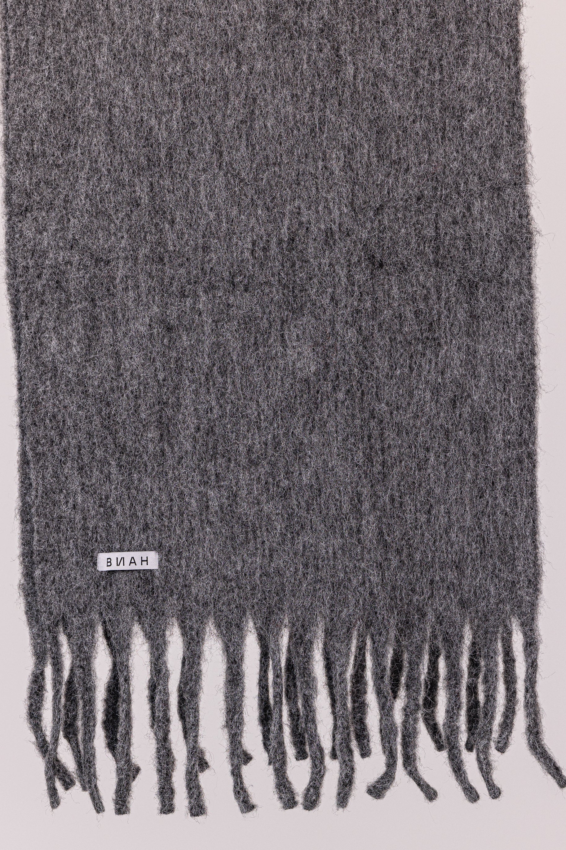 Chunky Winter Scarf - Ash