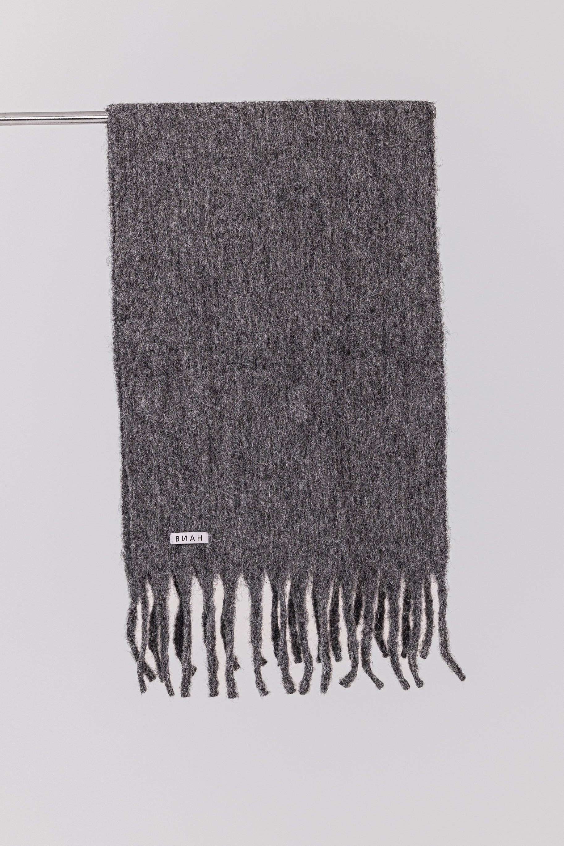 Chunky Winter Scarf - Ash
