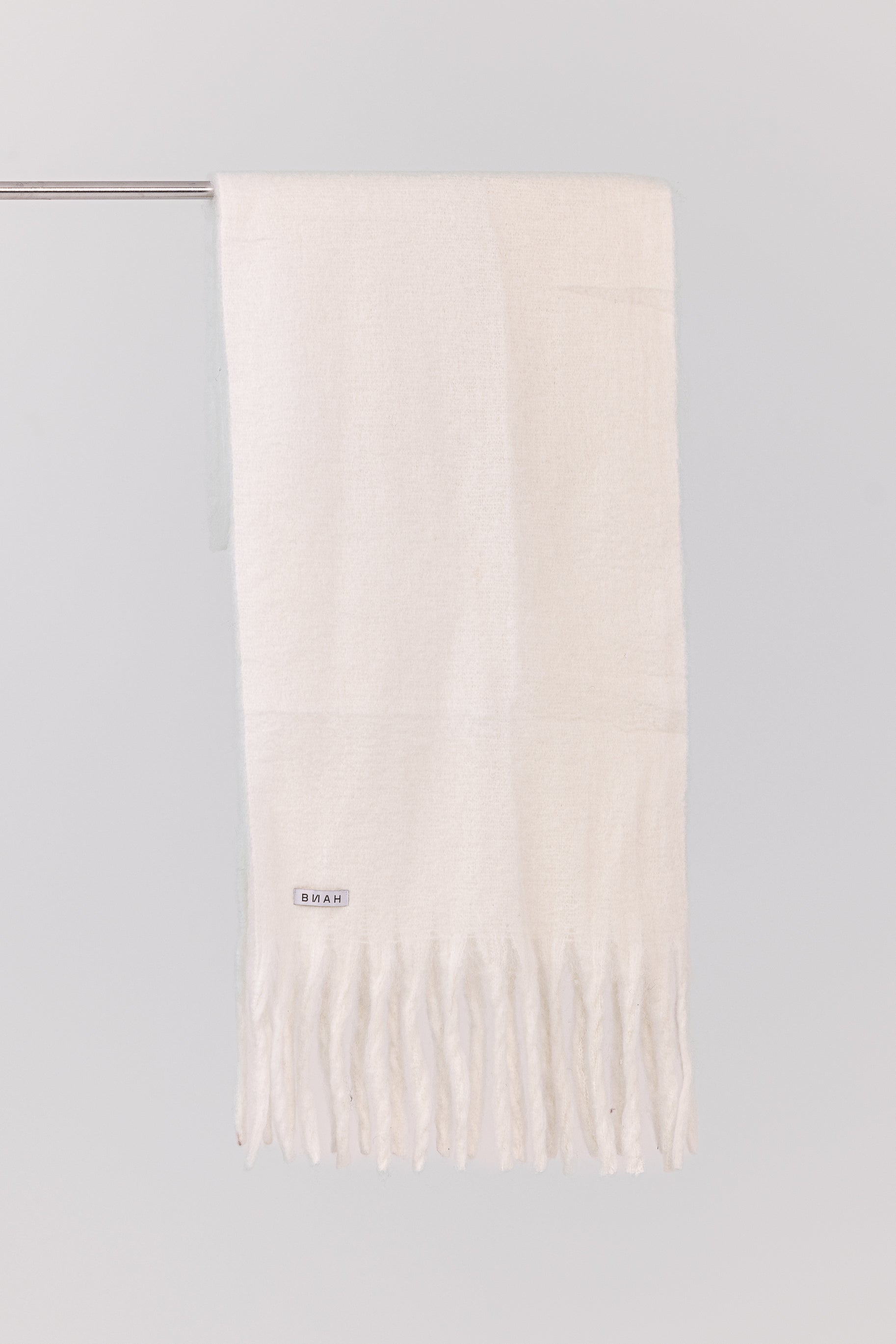 Chunky Winter Scarf - Snow