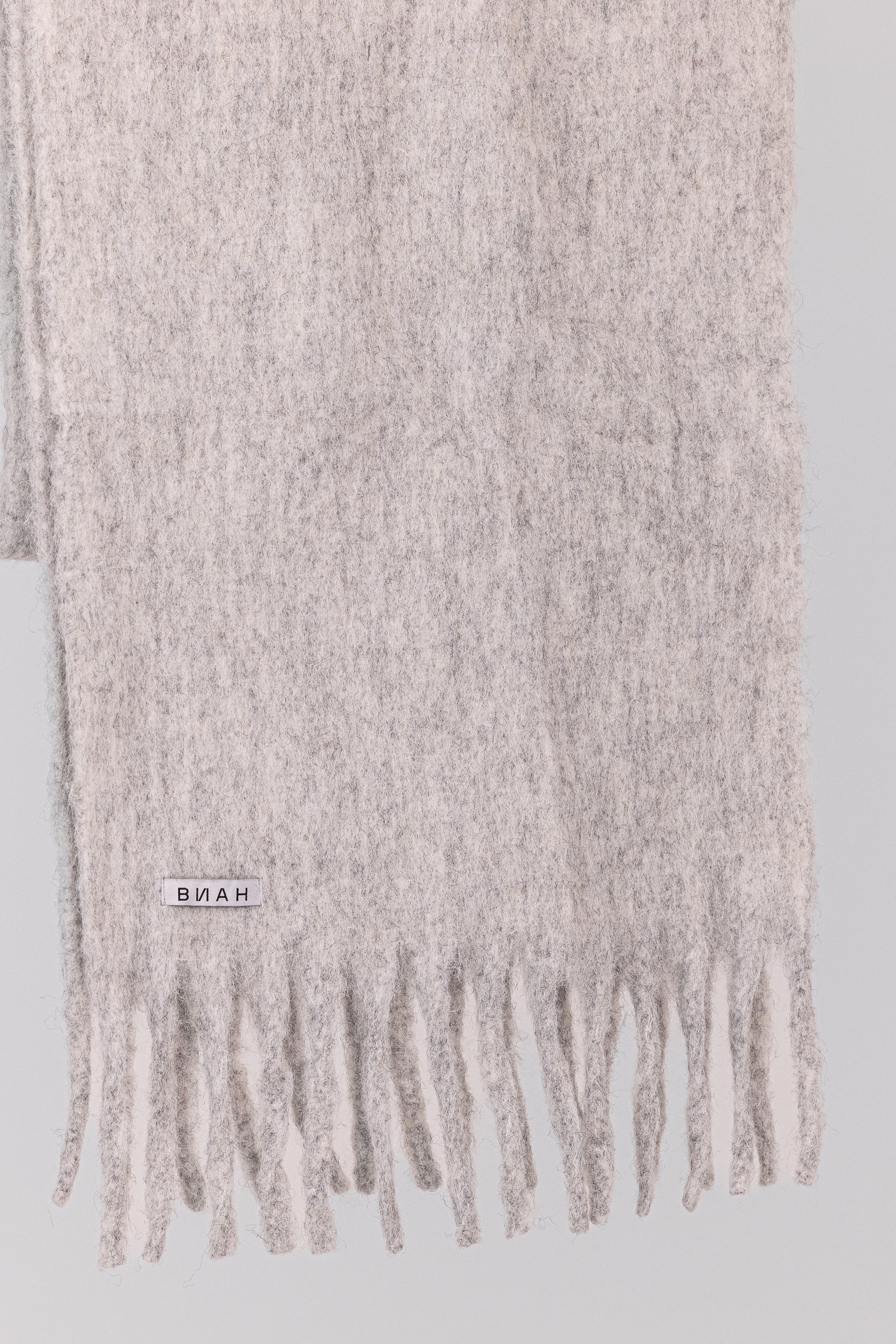 Chunky Winter Scarf - Marble