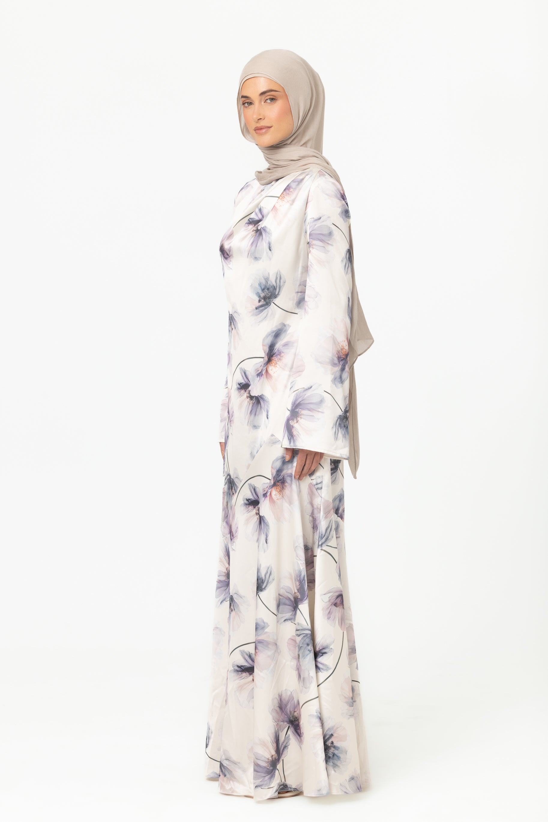 Bloom Satin Dress