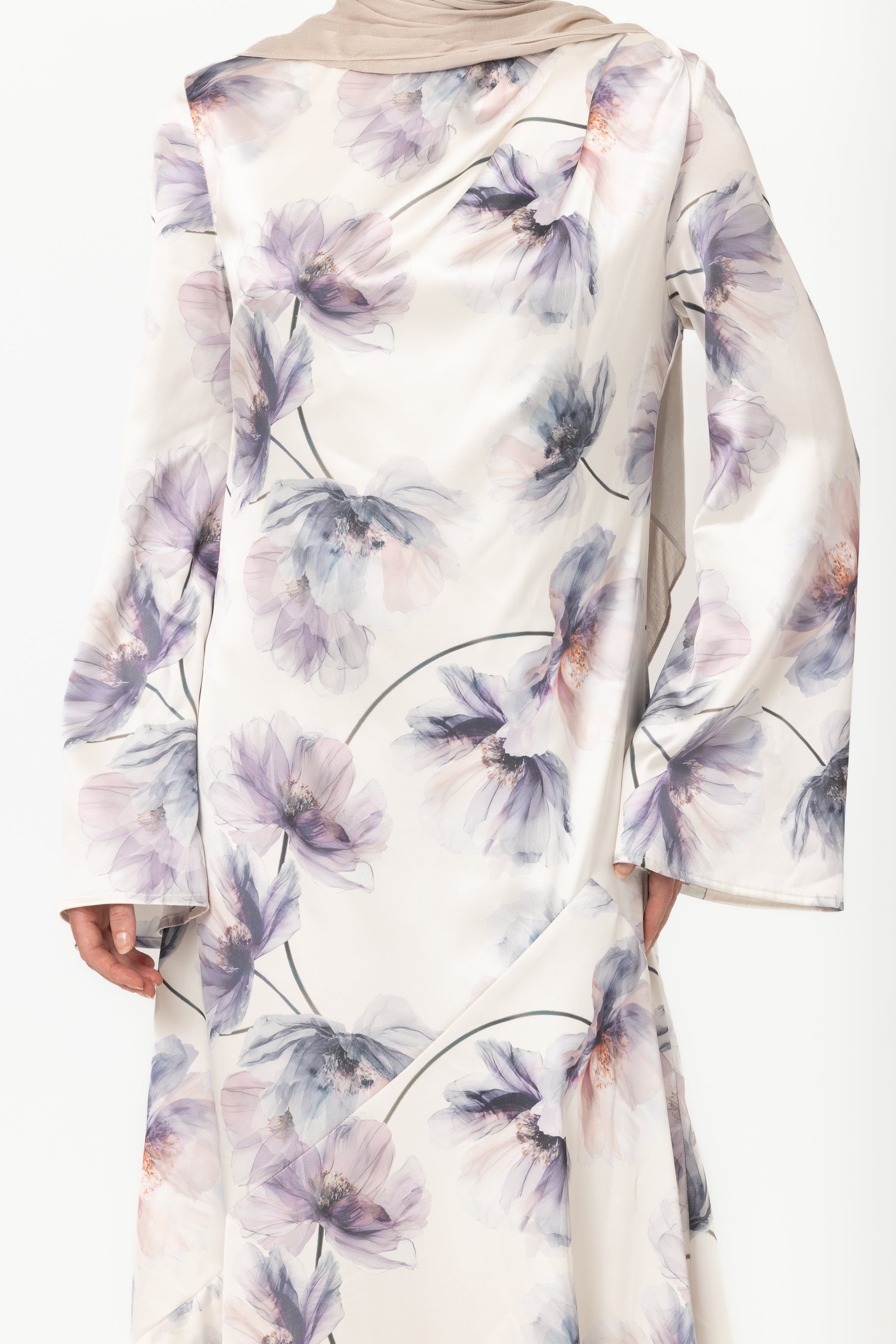 Bloom Satin Dress