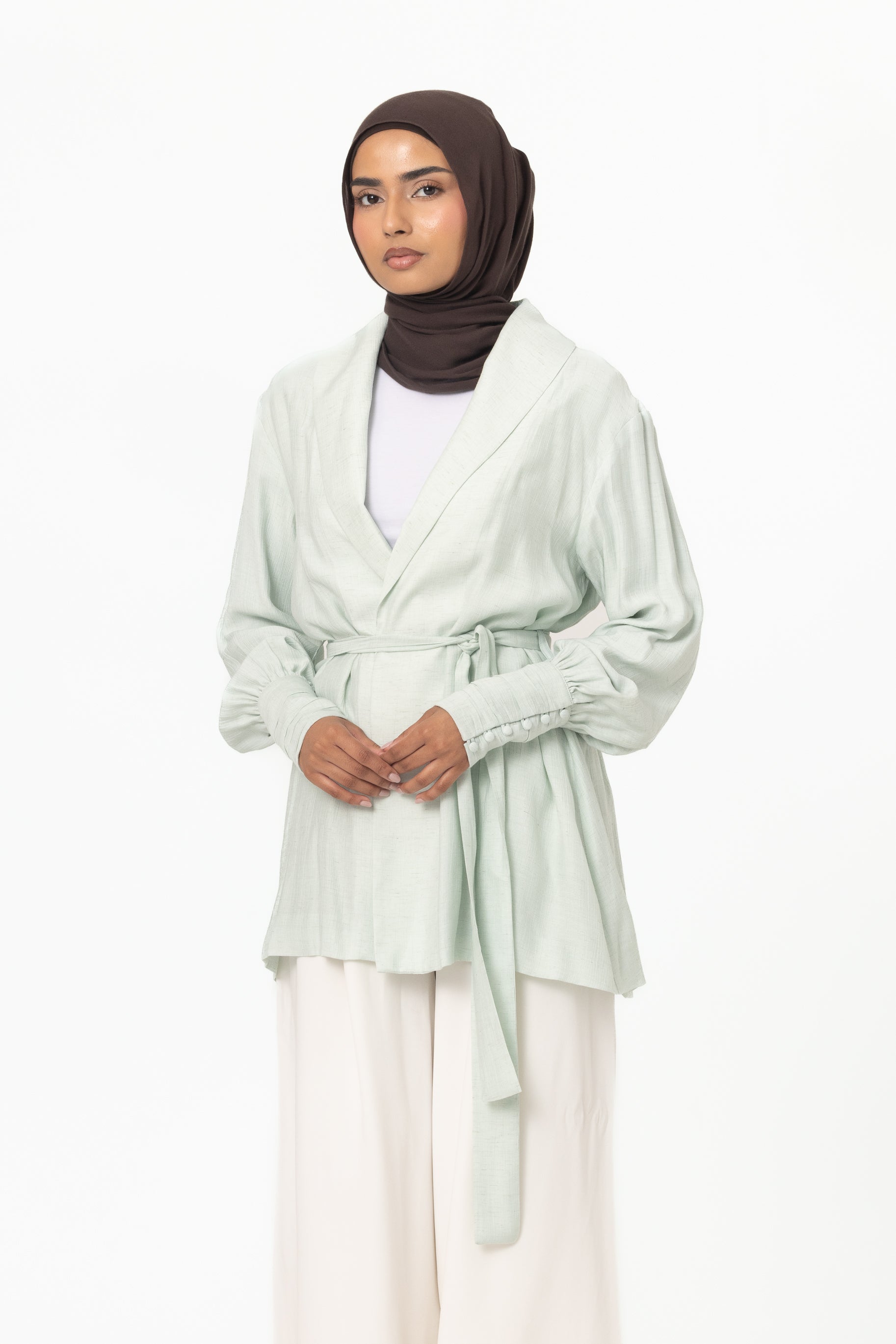 Noelle Open Top - Mint