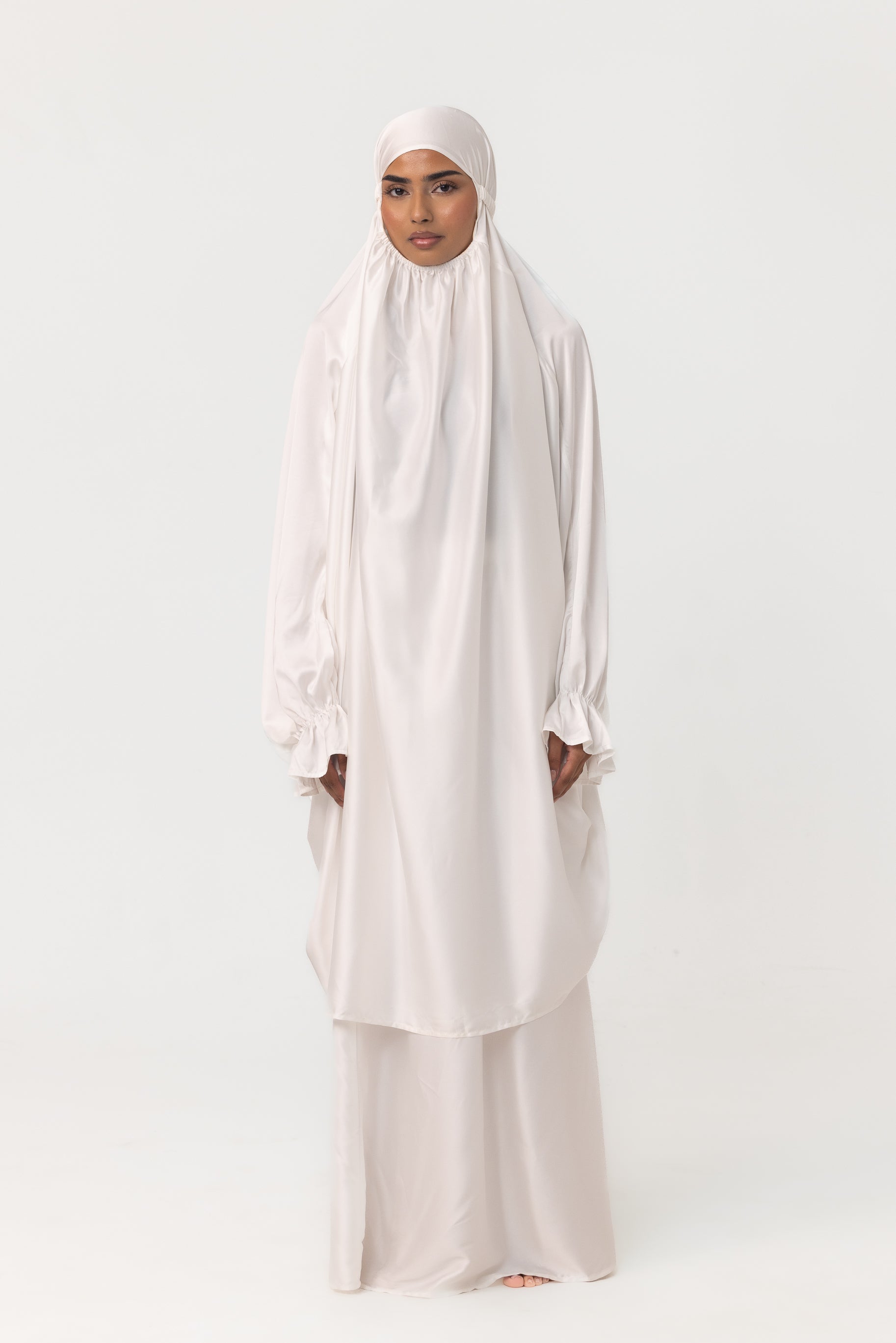 Womens Prayer Set - White