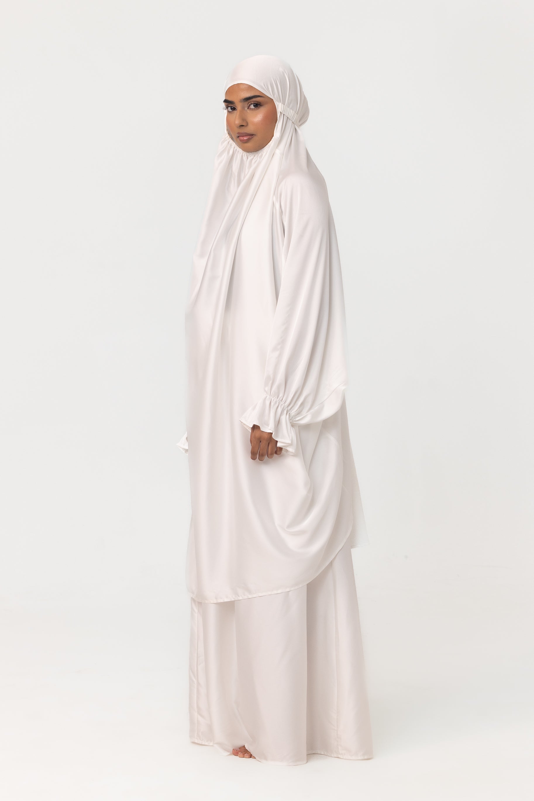 Womens Prayer Set - White