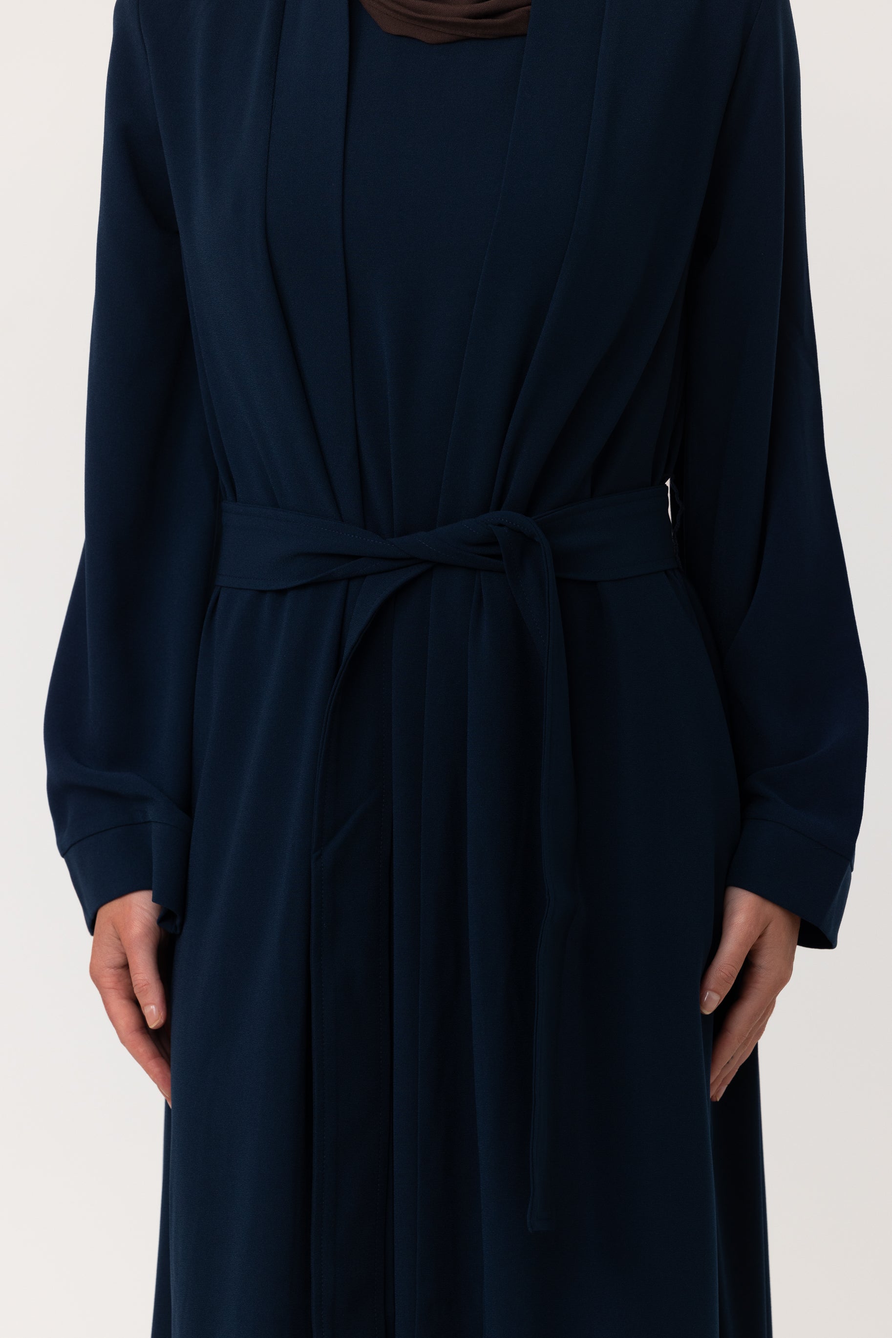 Dusk Abaya Set - Deep Teal