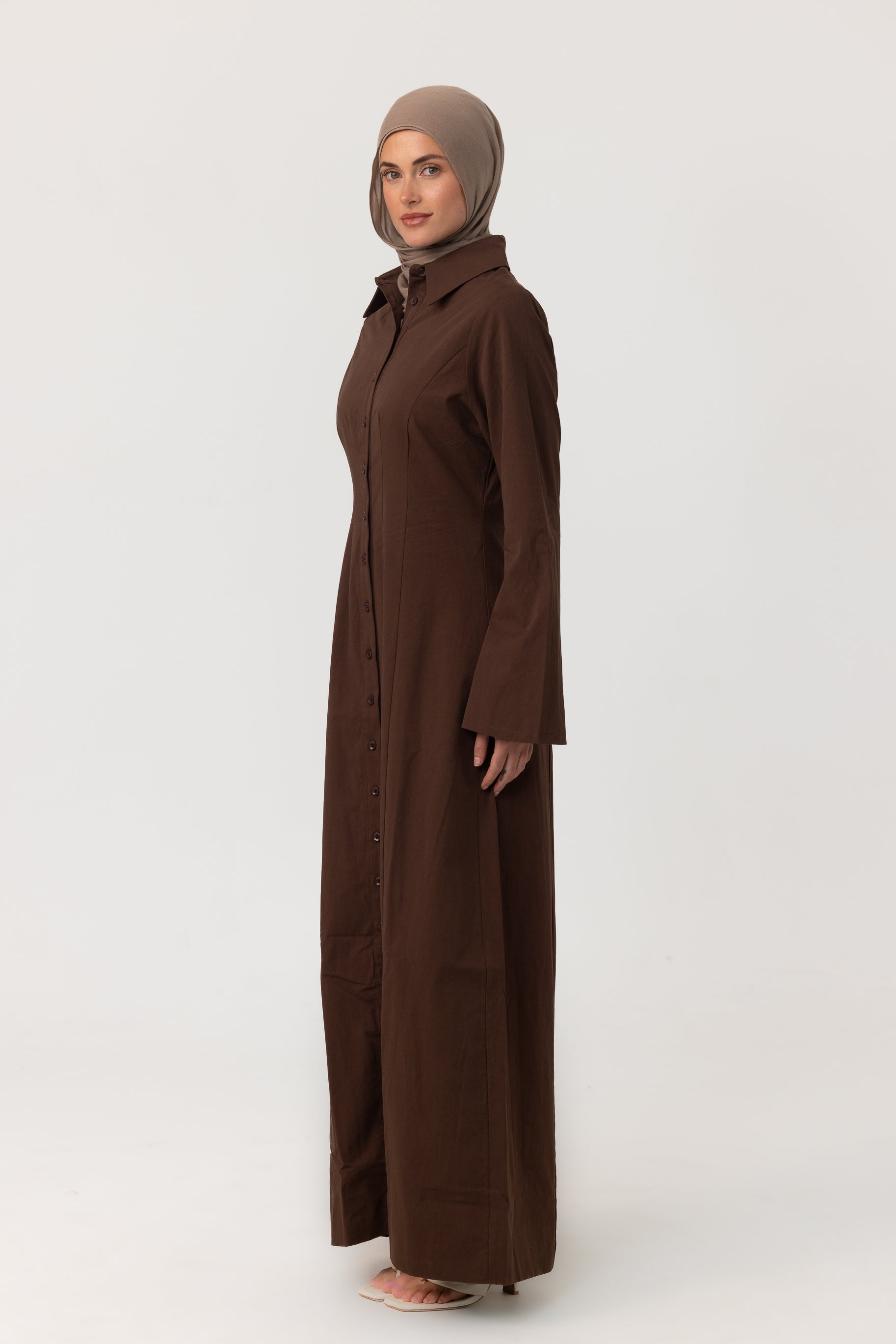 Sunday Shirt Dress - Espresso