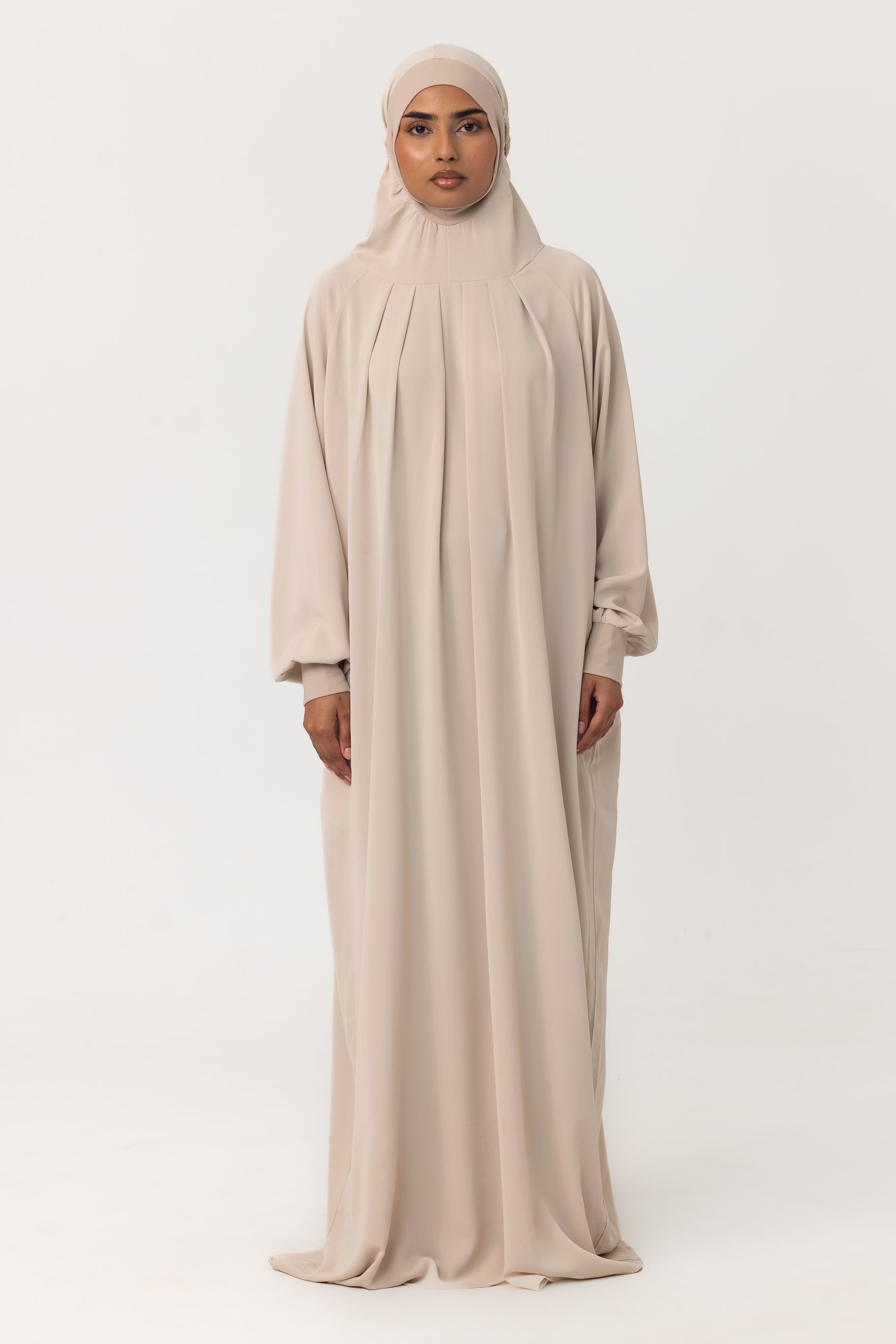 Full Length Prayer Gown - Stone