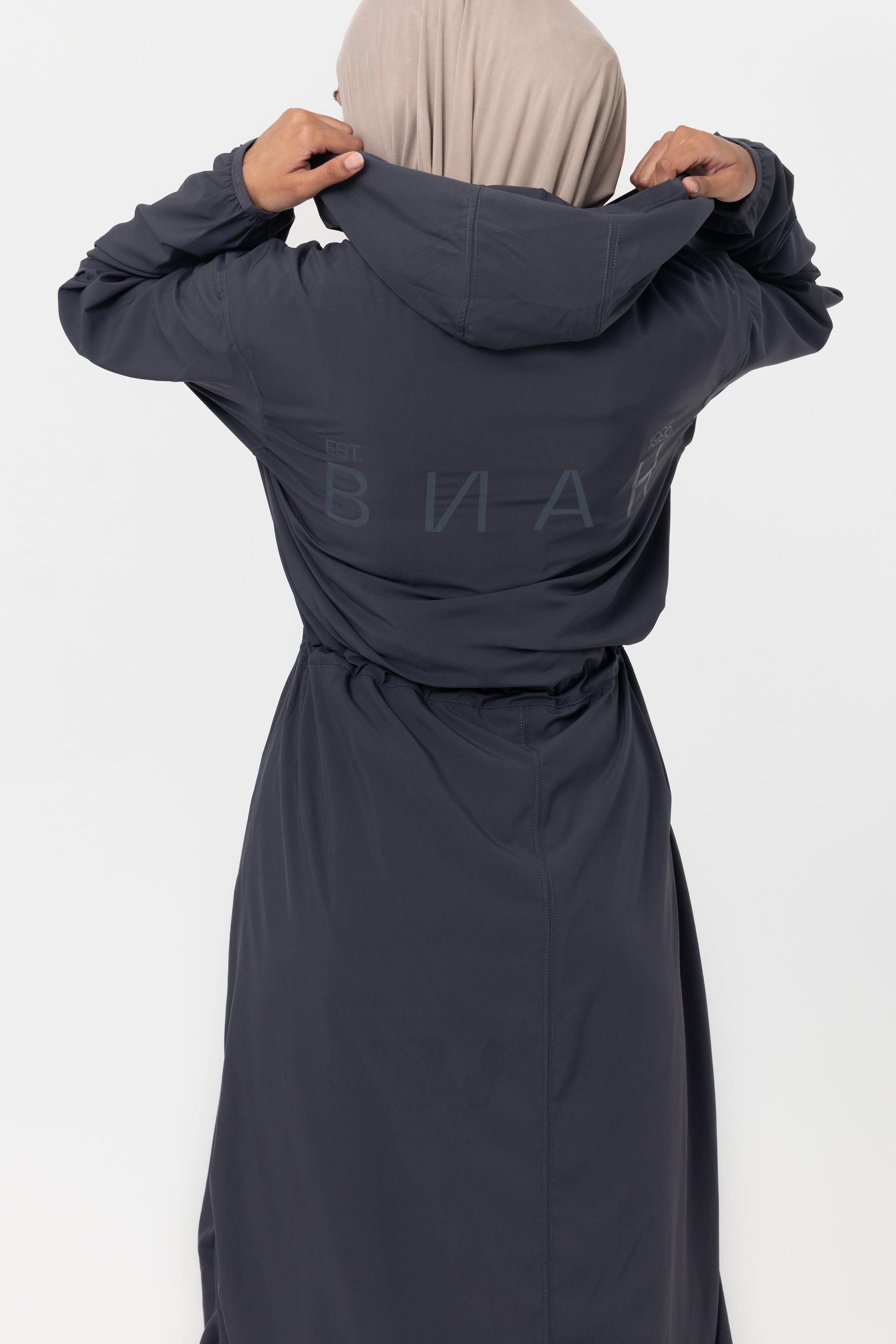 Women's Sports Trench - Charcoal