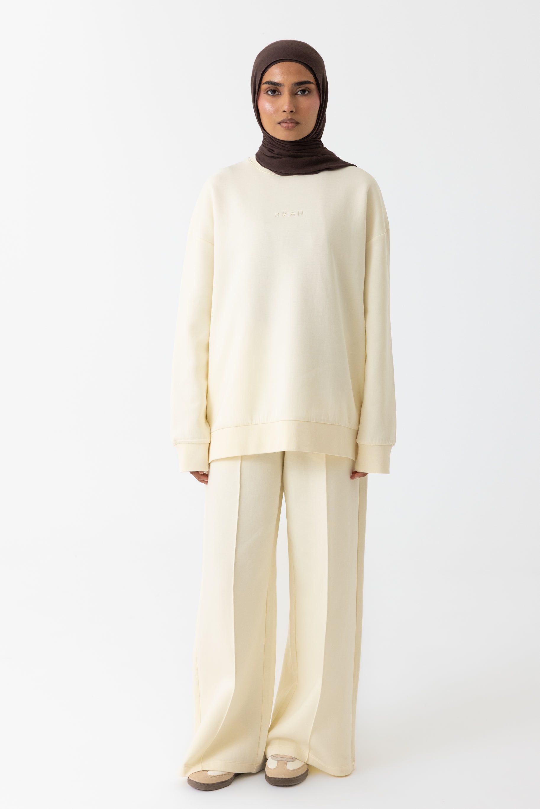 Refined Cotton Sweater - Ivory