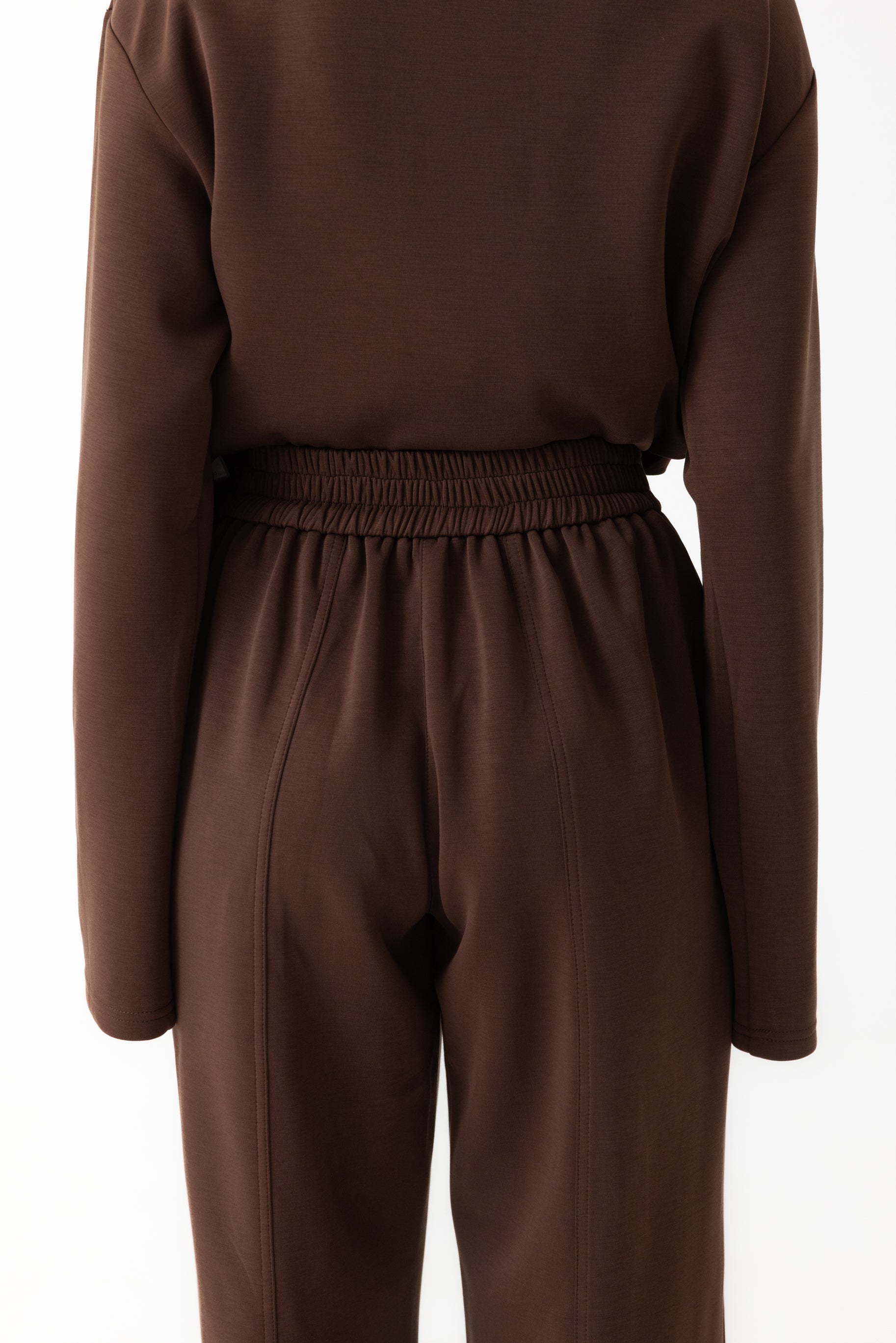 Comfort Wide Leg Pants - Espresso