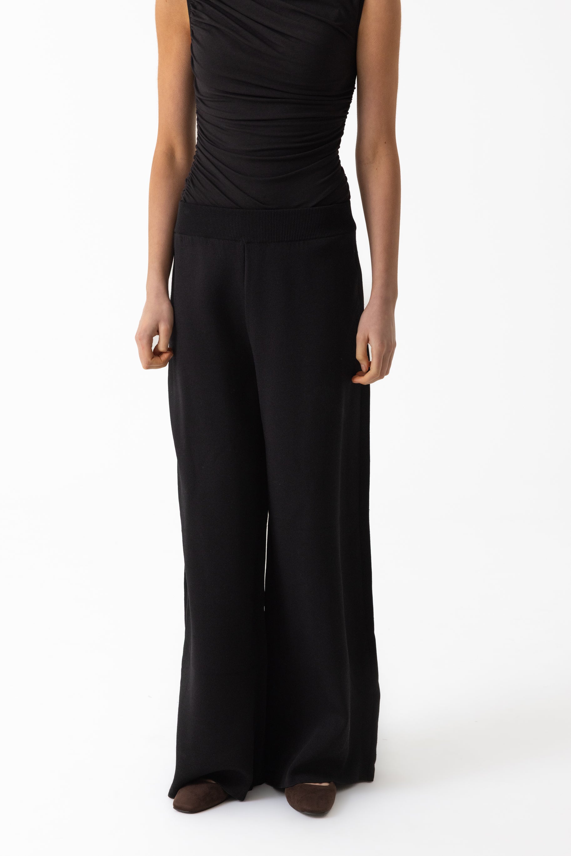 Mya Knit Pants - Black