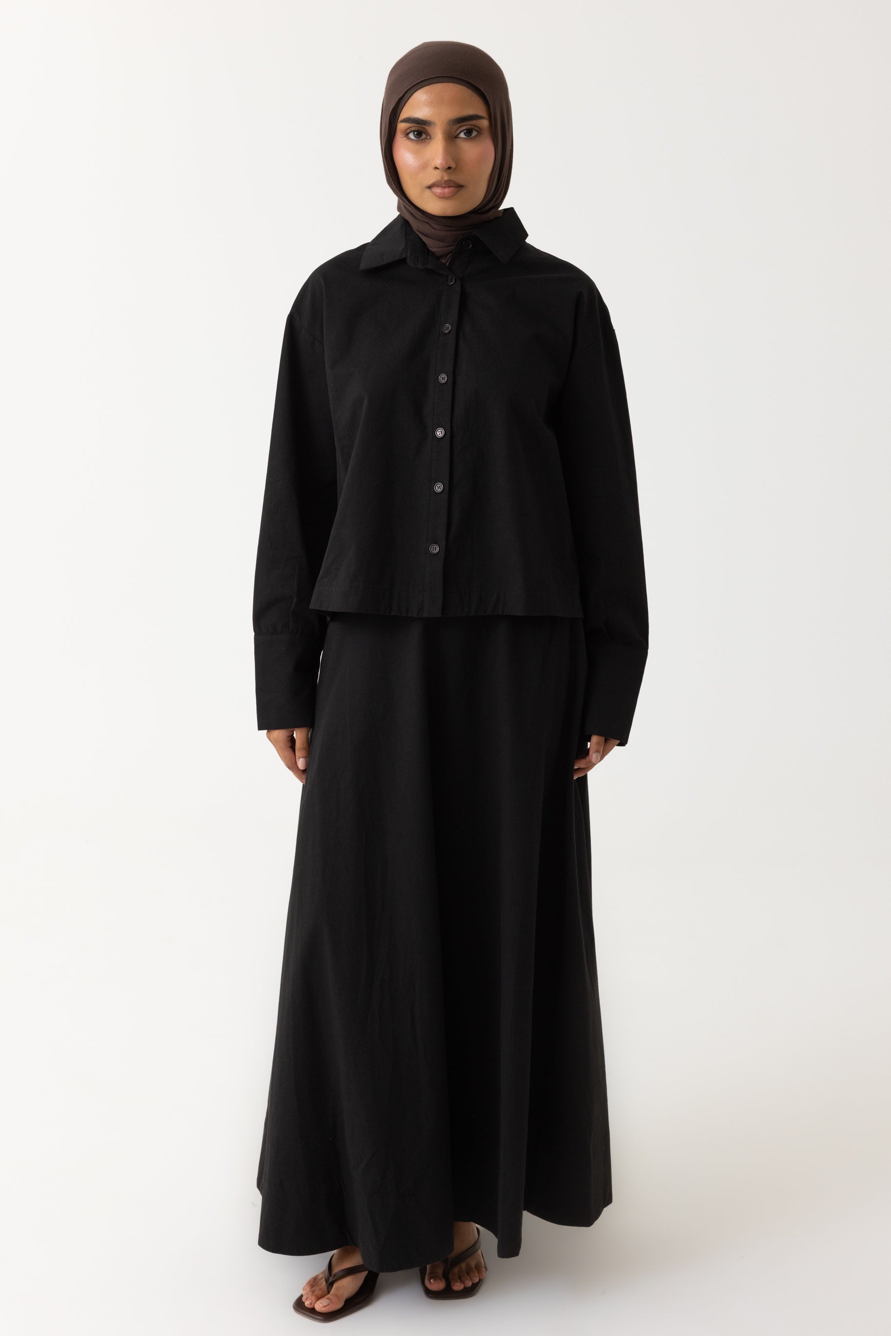 Sydney Button Up Shirt - Black