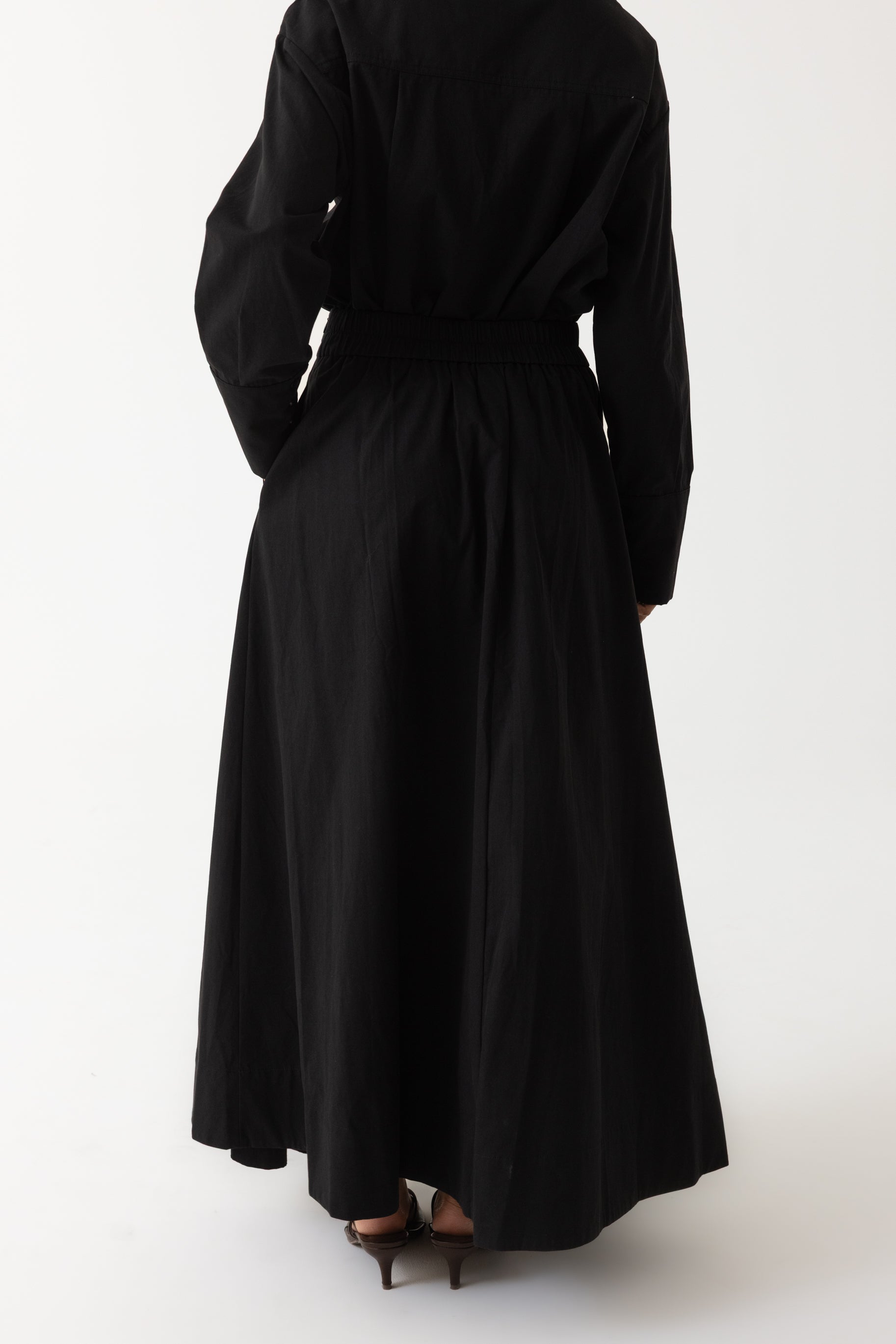 Sydney A Line Skirt - Black