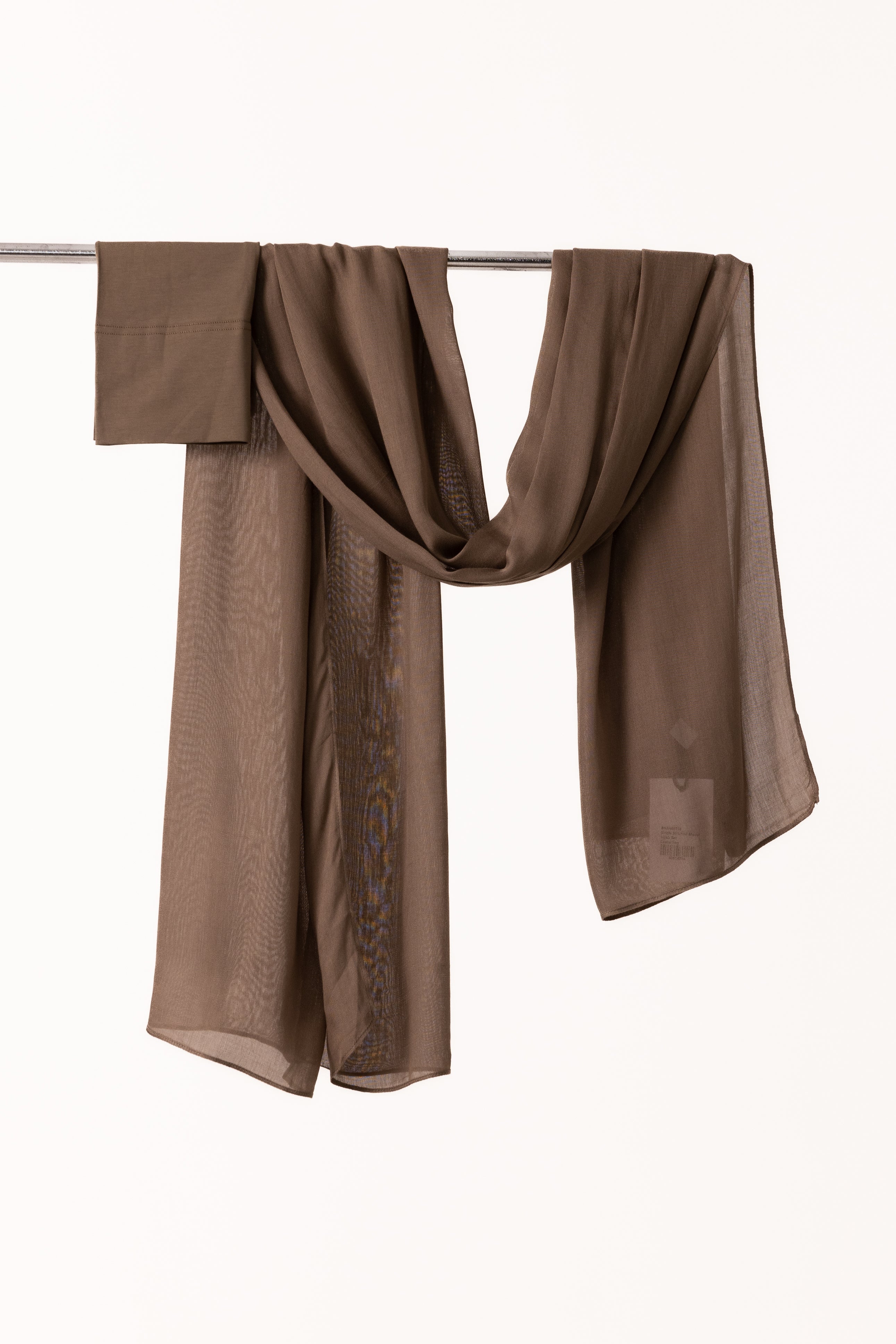 Single Stitched Modal Hijab Set - Costal Fog