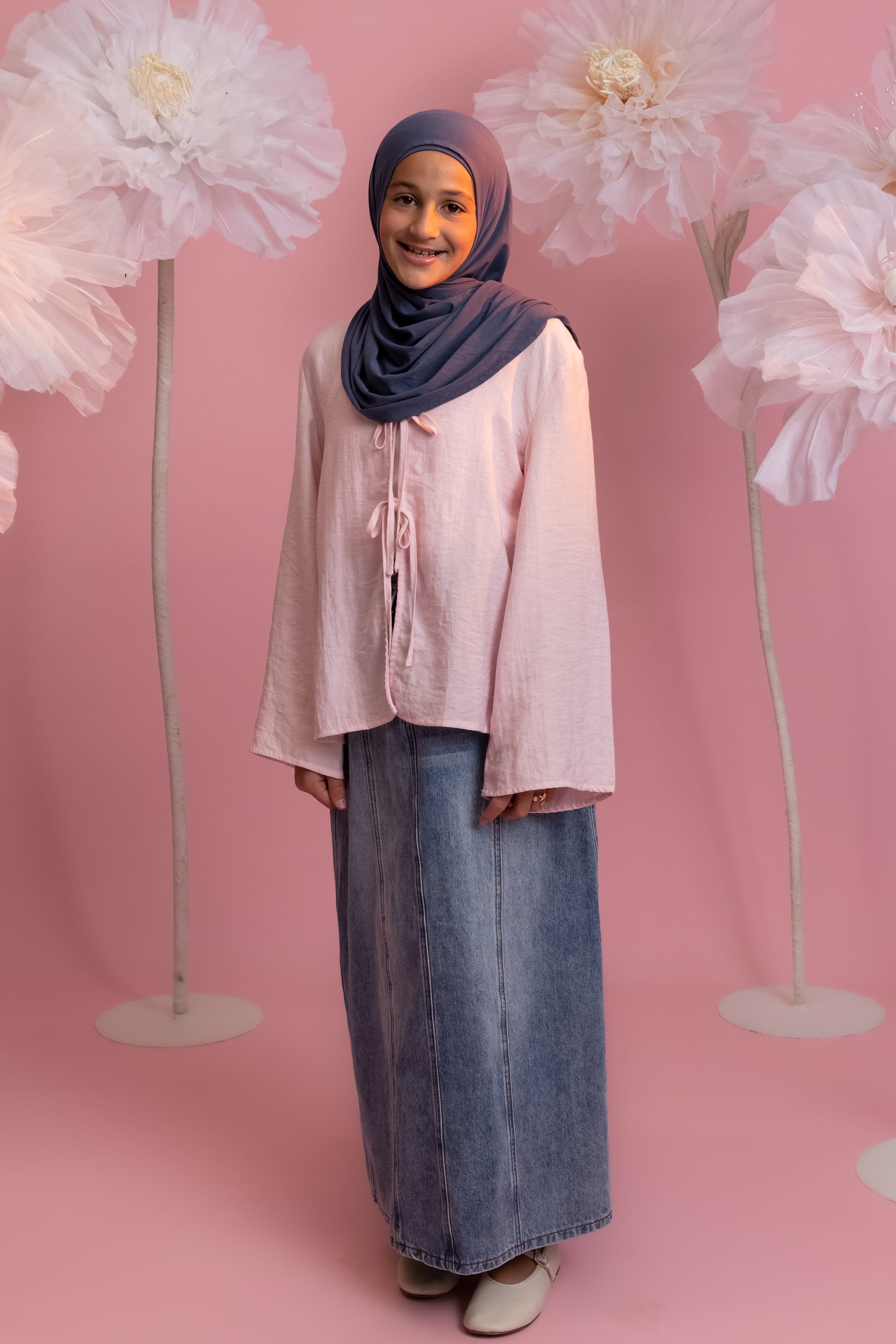 Mini Denim Skirt - Light Wash