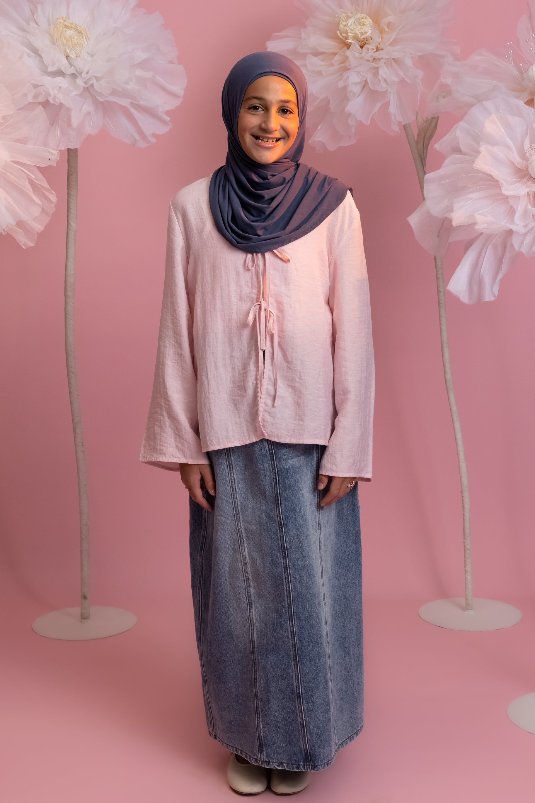 Mini Tie Up Top - Pink