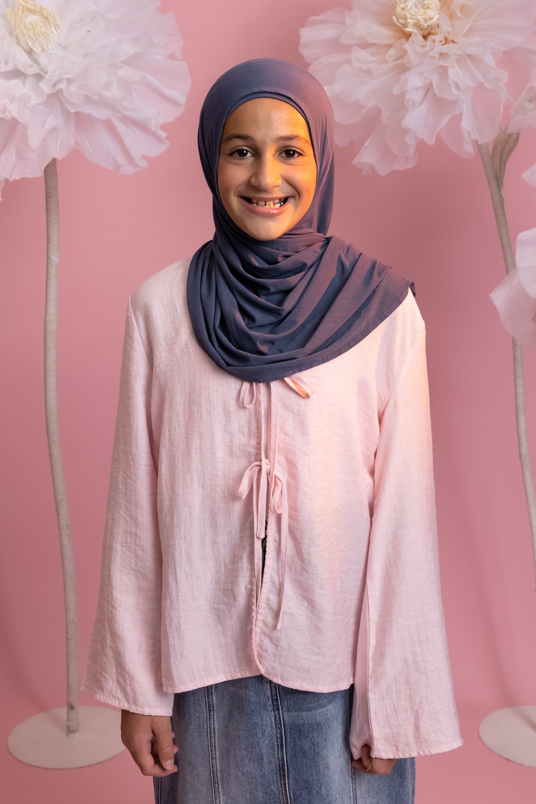 Mini Tie Up Top - Pink