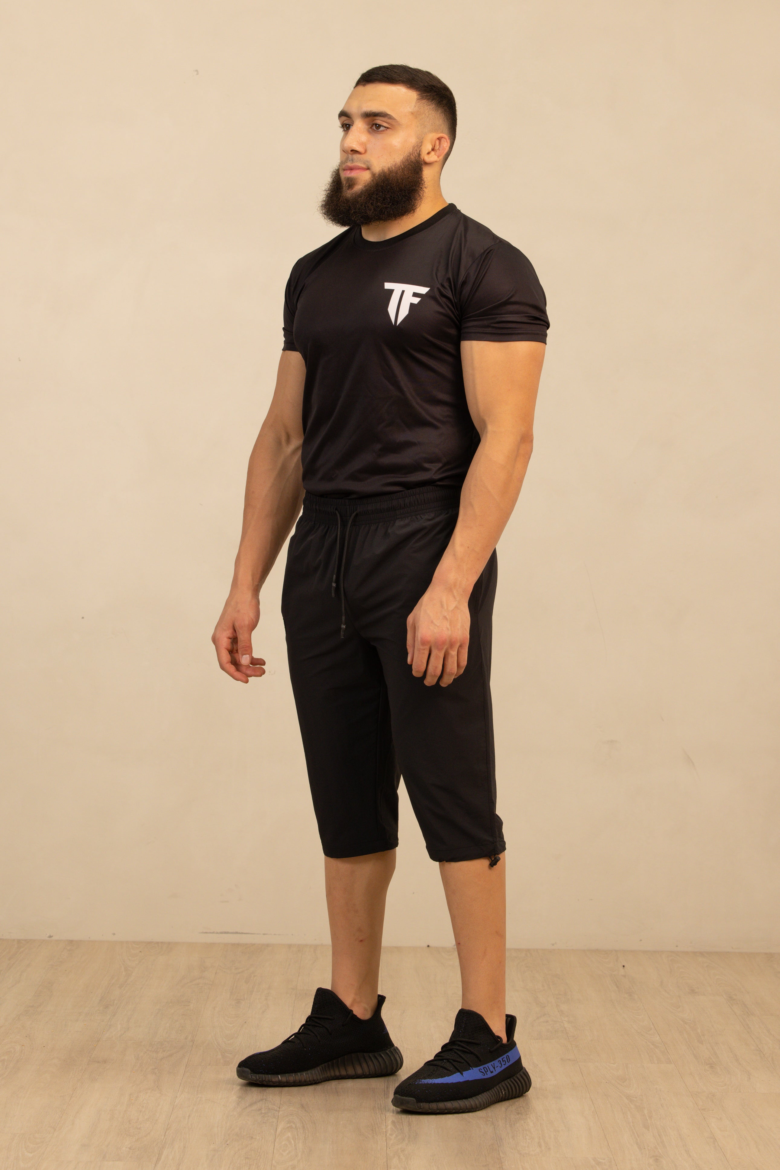 Men's 3/4 Short - Black