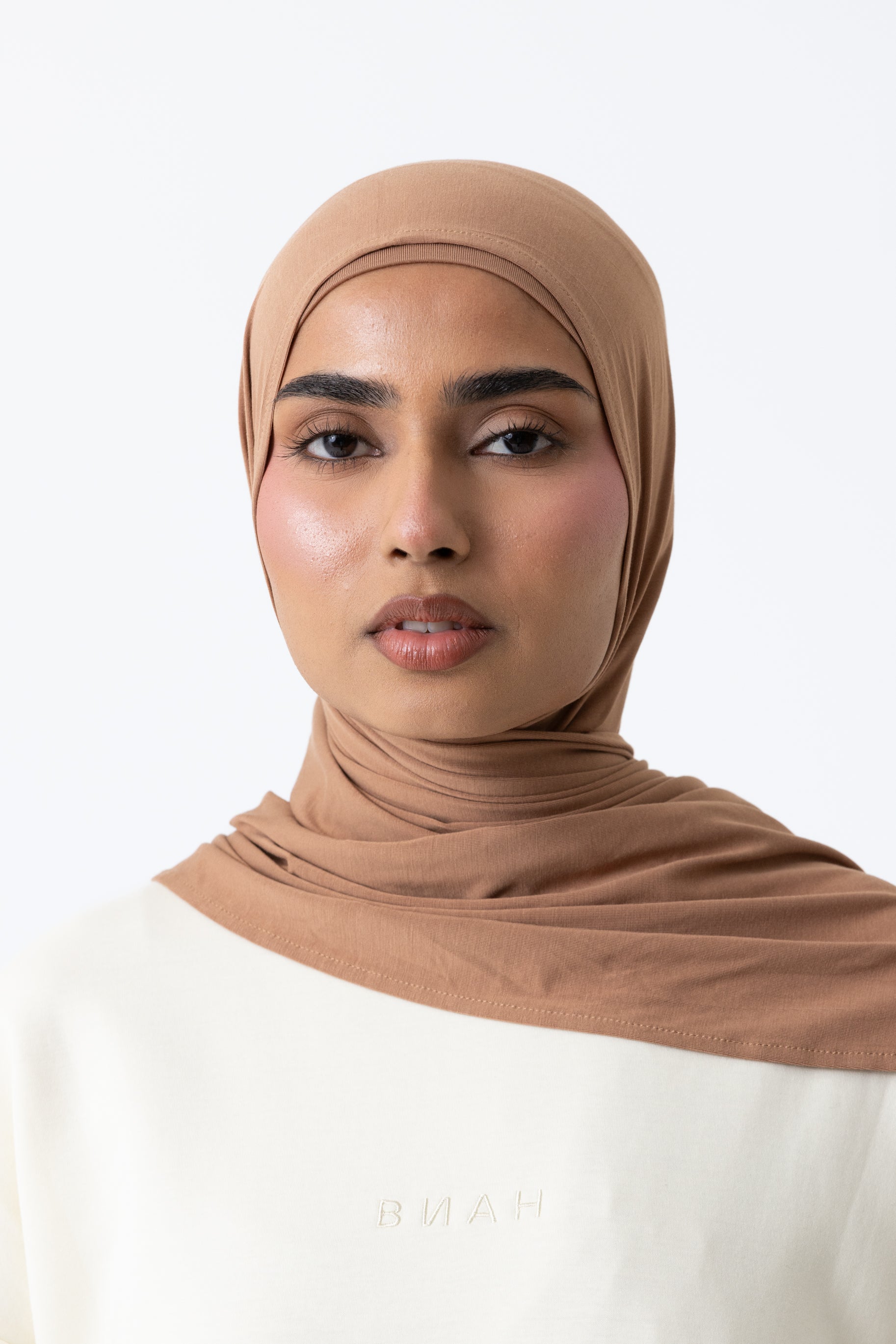 Bamboo Jersey Hijab Set - Sahara