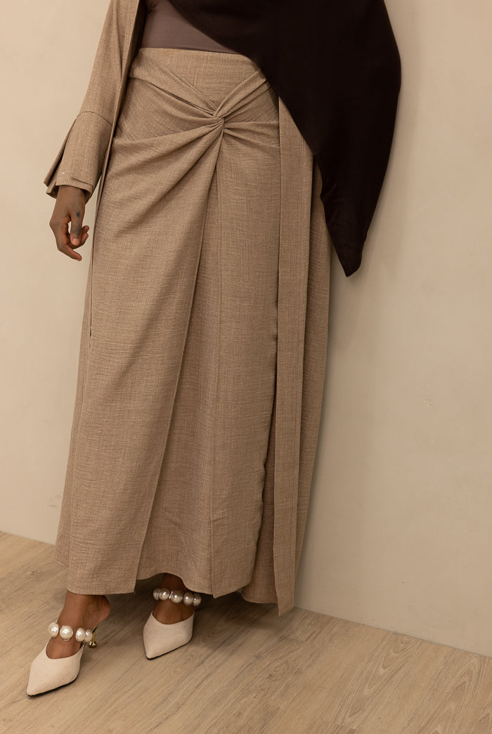 Dune Farah Skirt - Mocha