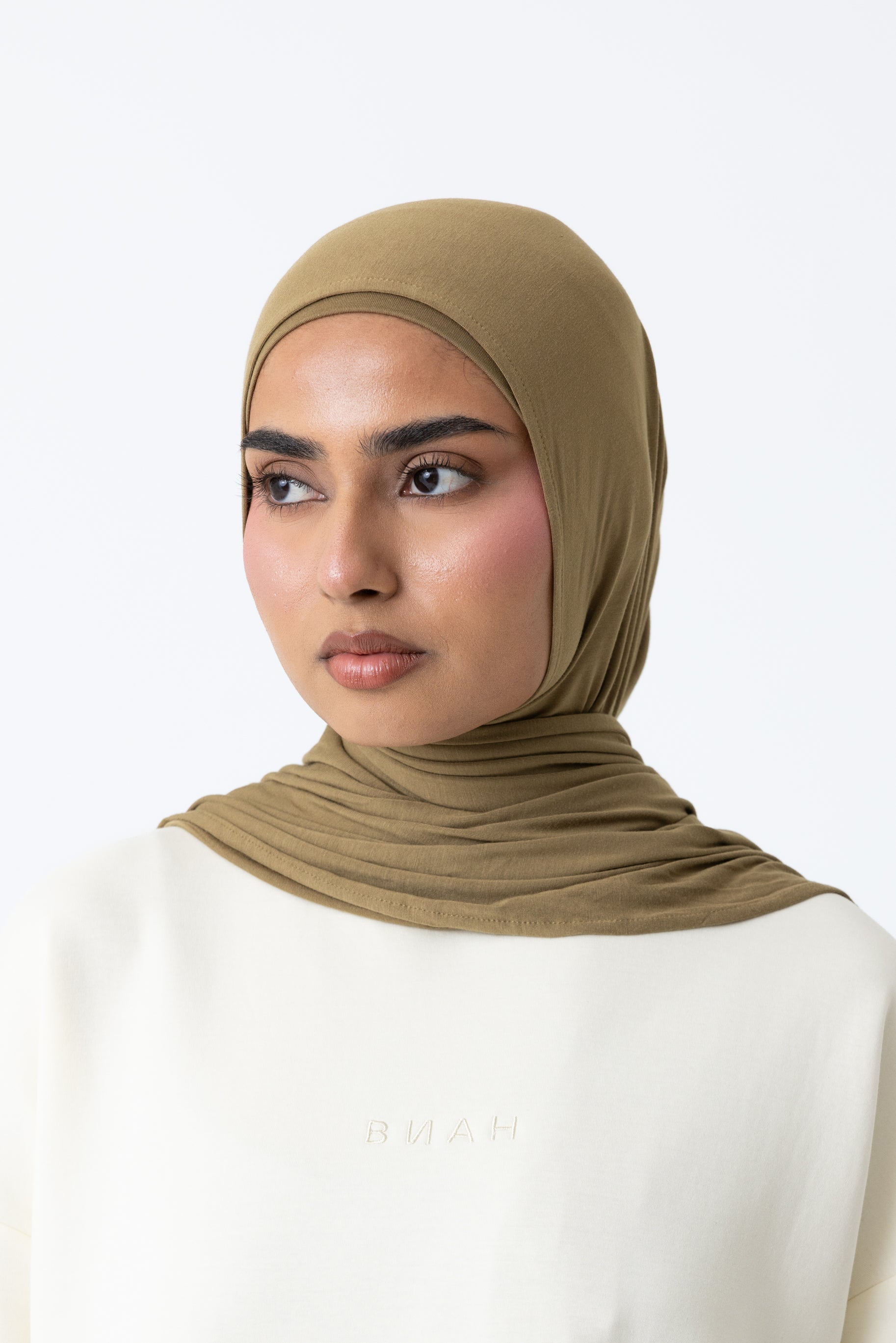 Bamboo Jersey Hijab Set - Grove