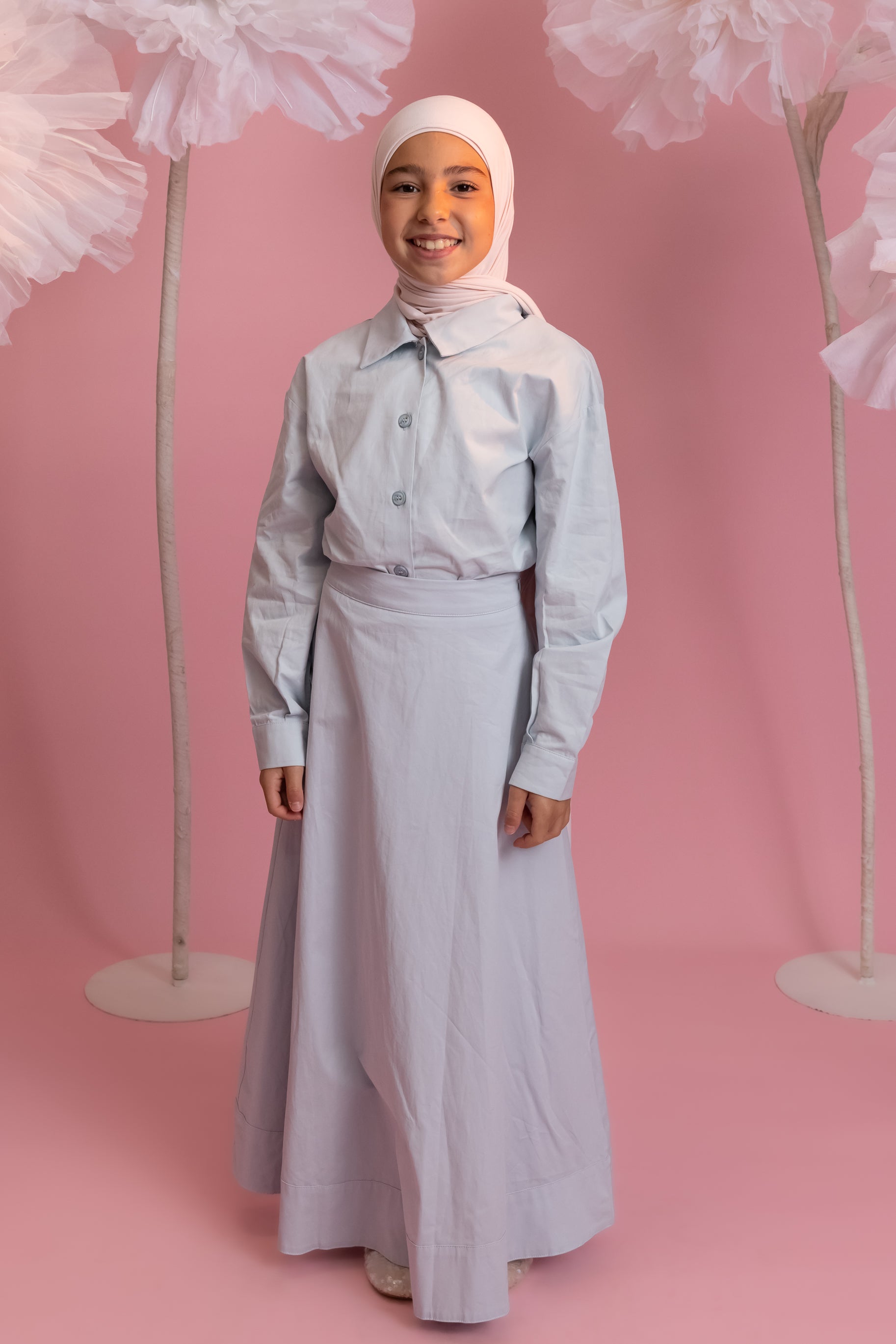 Mini Sydney Shirt - Powder Blue