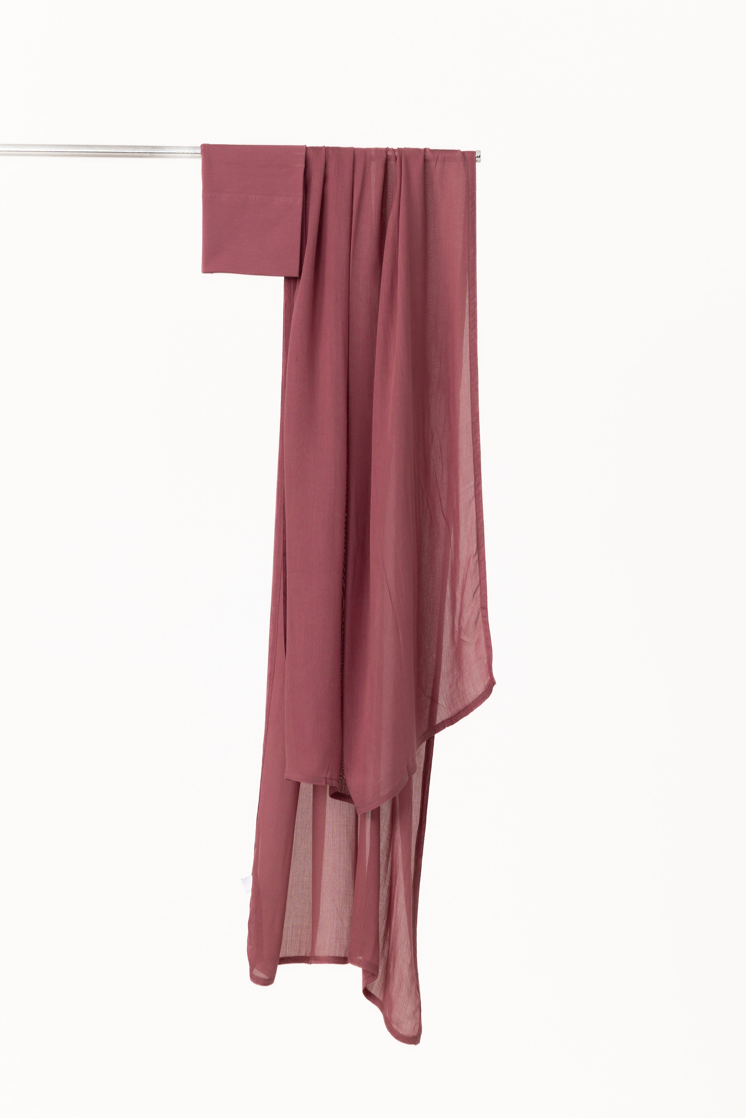 Double Stitched Modal Hijab Set - Warda
