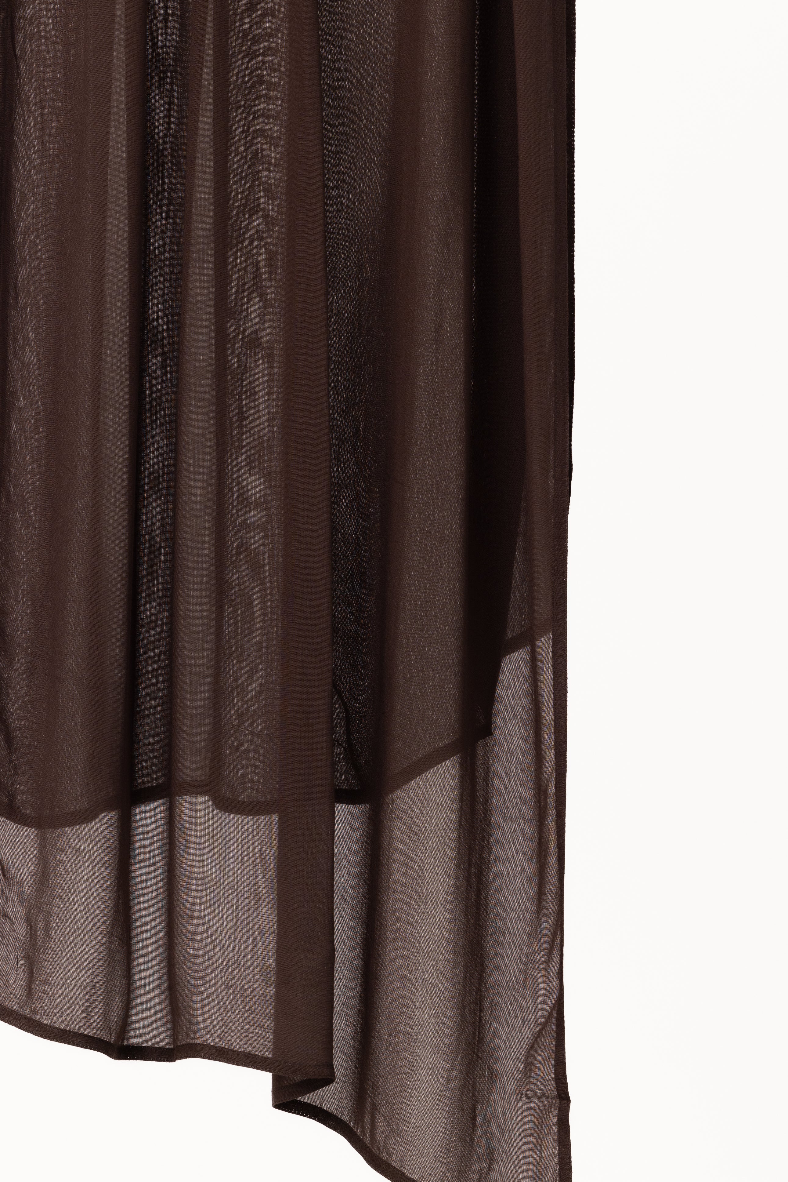 Double Stitched Modal Hijab Set - Peppercorn