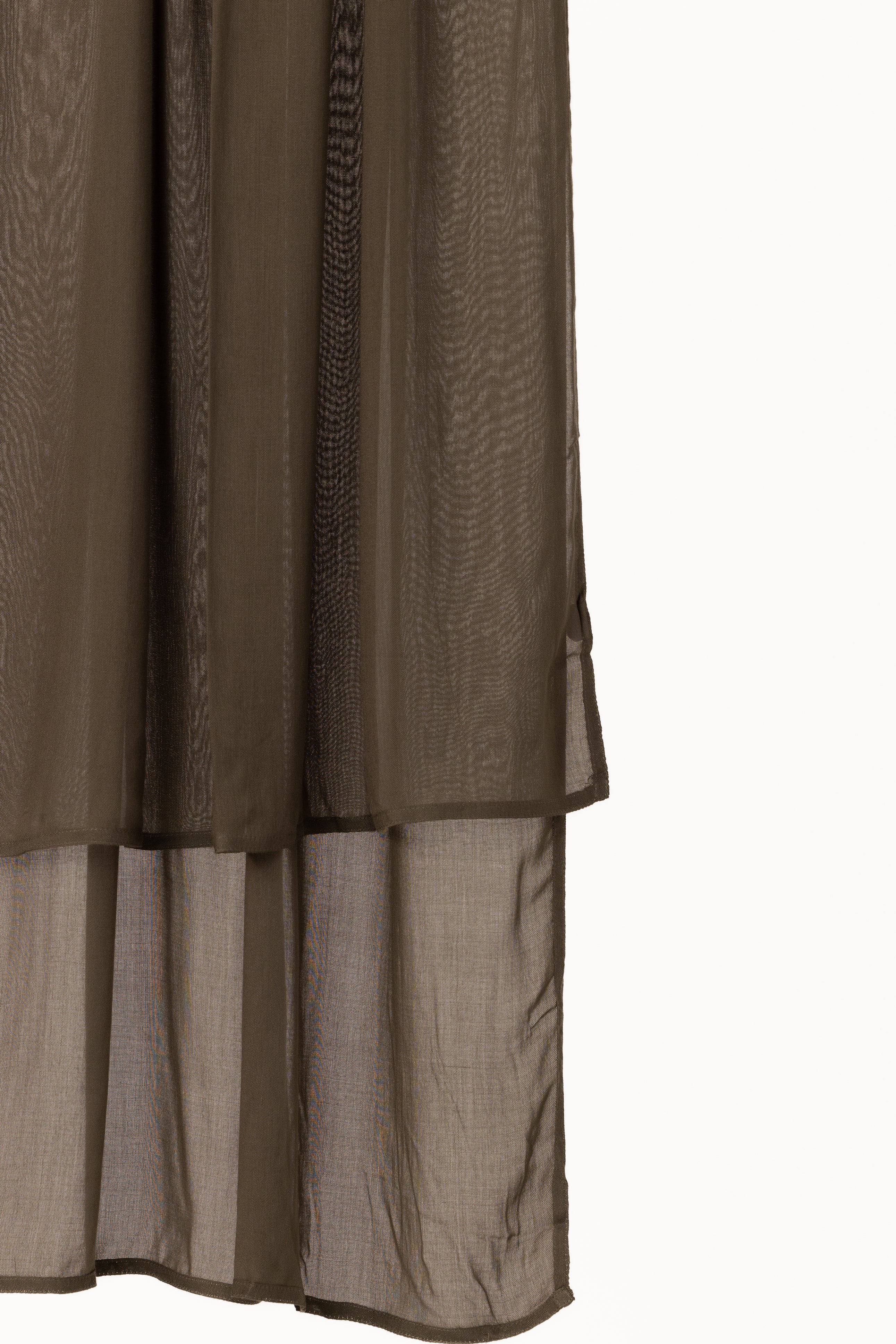 Double Stitched Modal Hijab Set - Moss