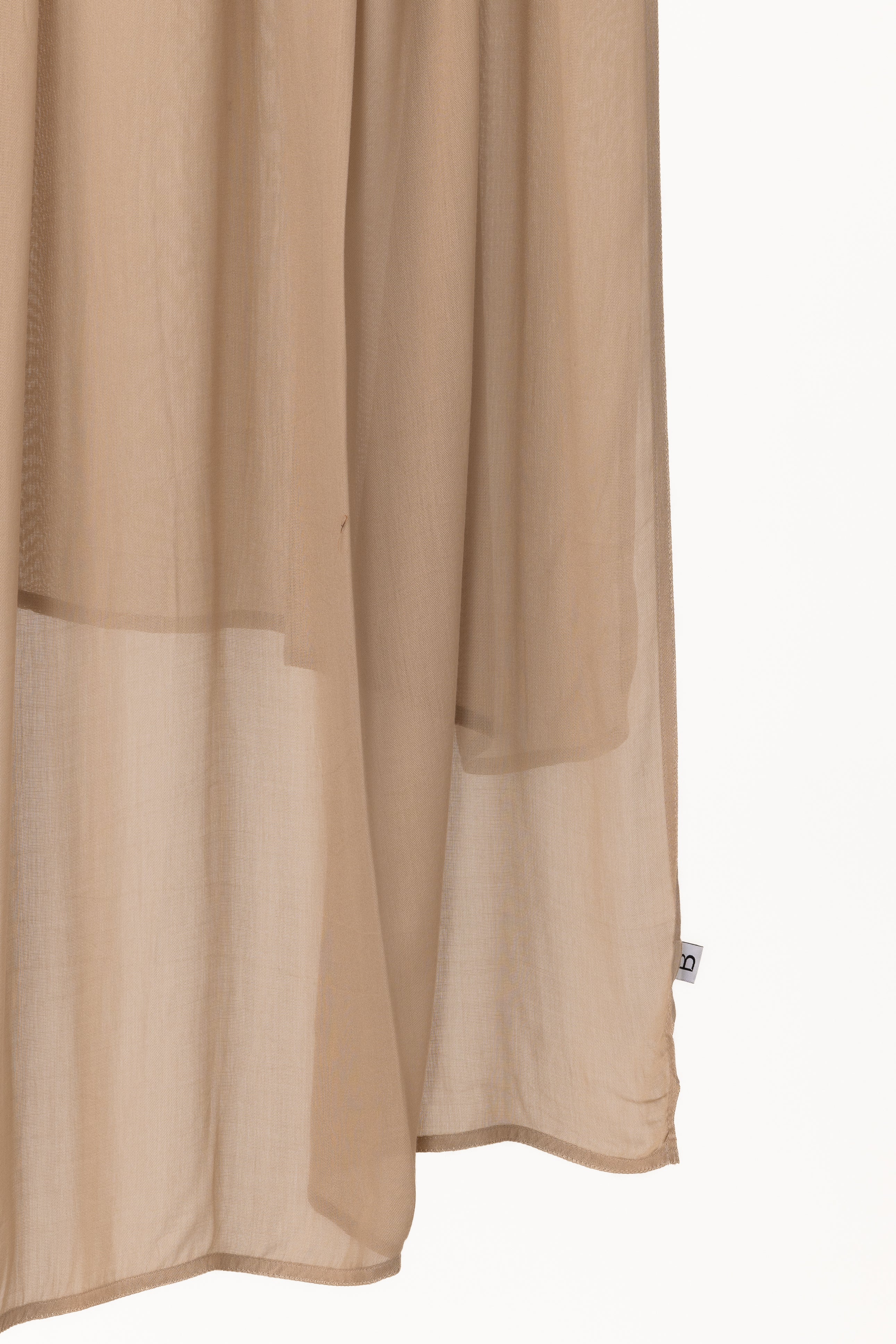 Double Stitched Modal Hijab Set - Fossil