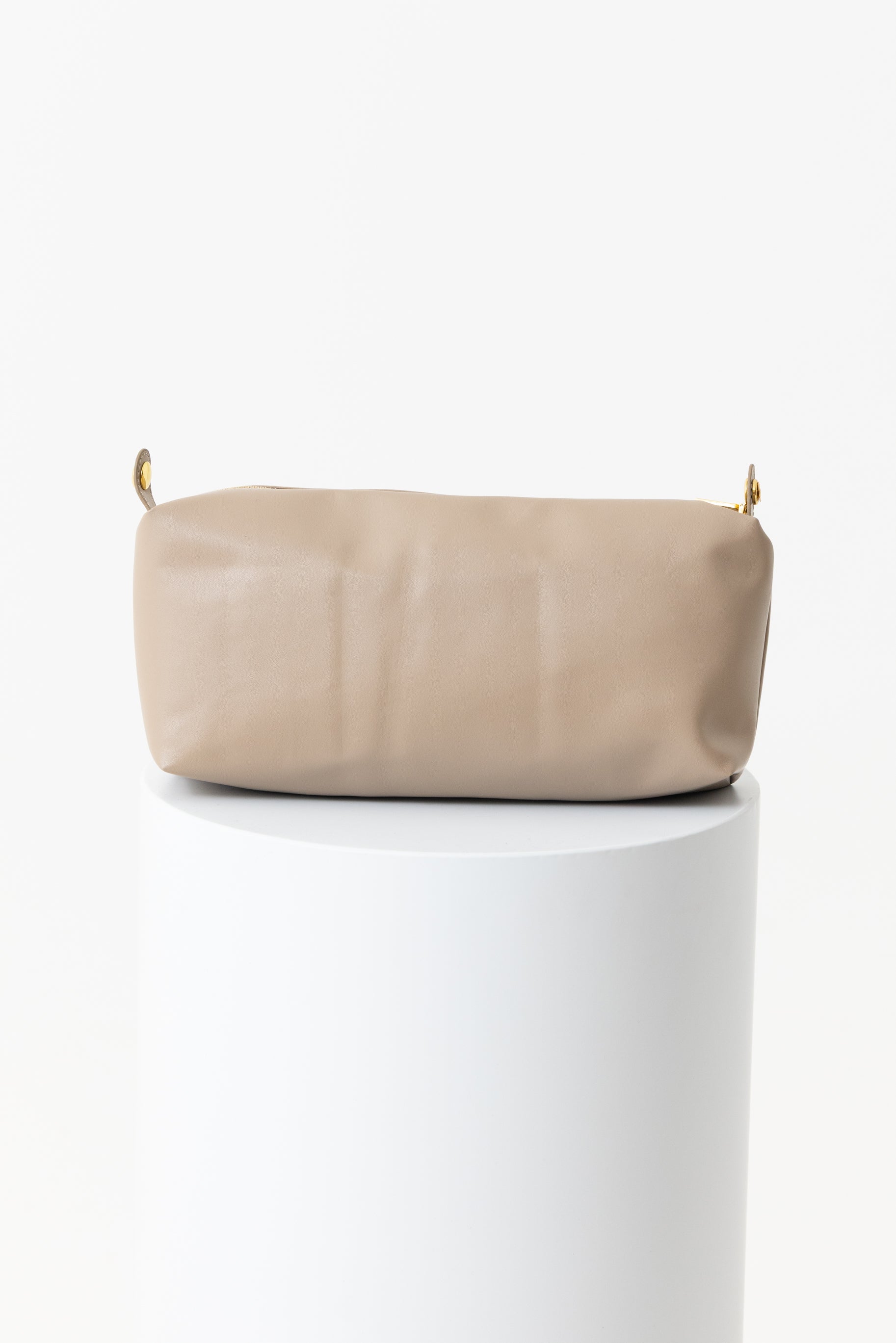 Suede Tote Bag - Taupe