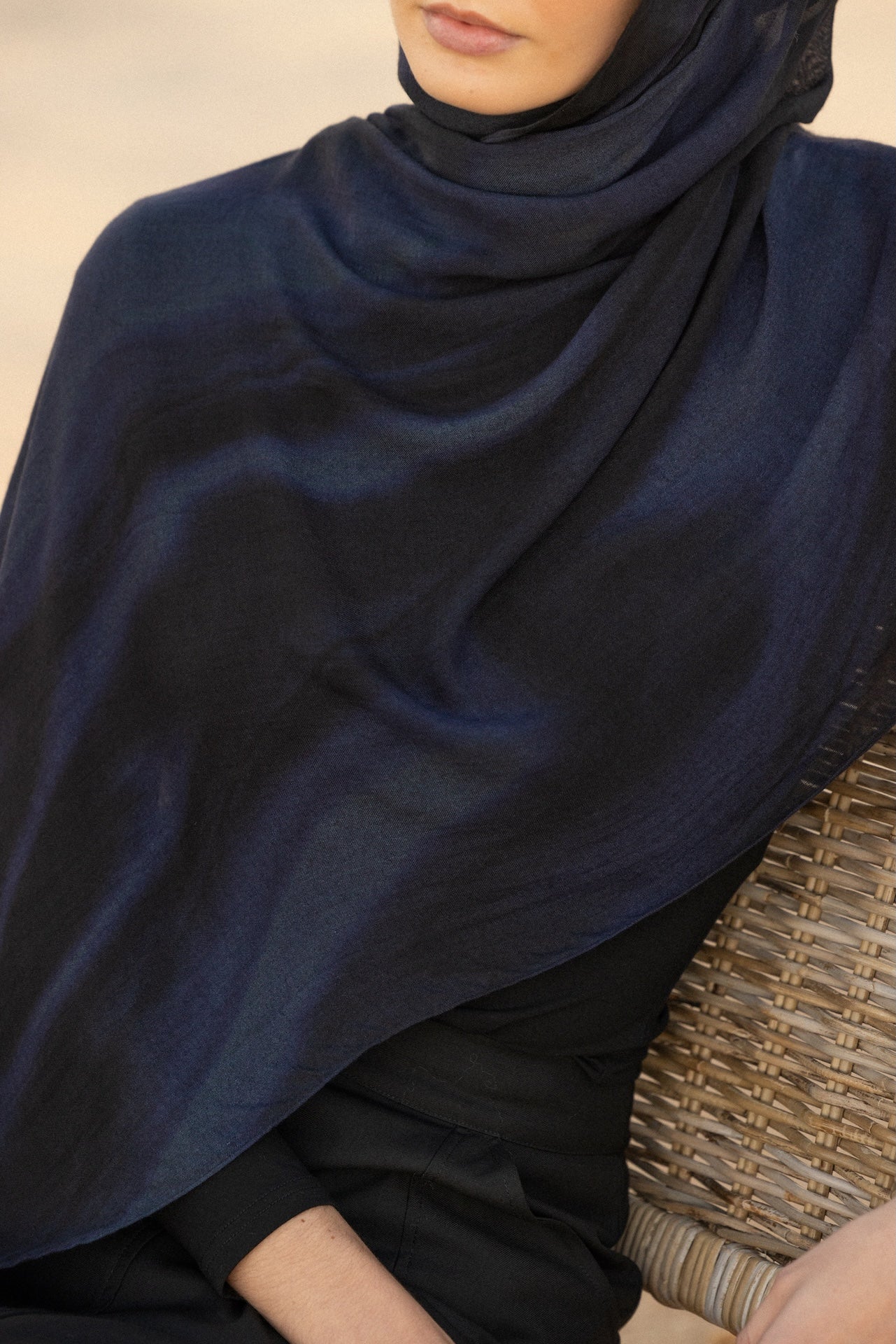 Swell Hijab - Midnight Ocean