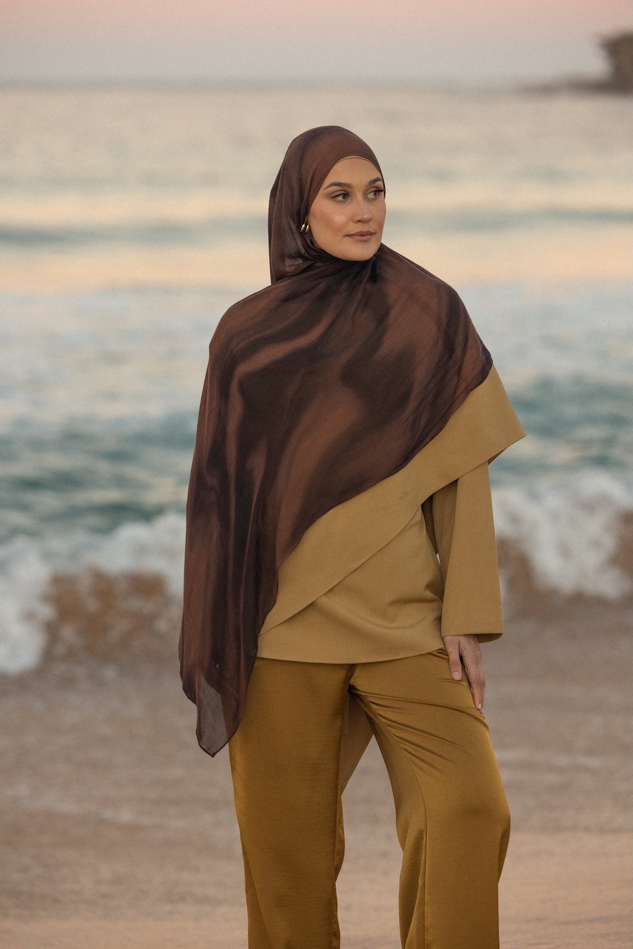 Swell Hijab - Mellow Brown